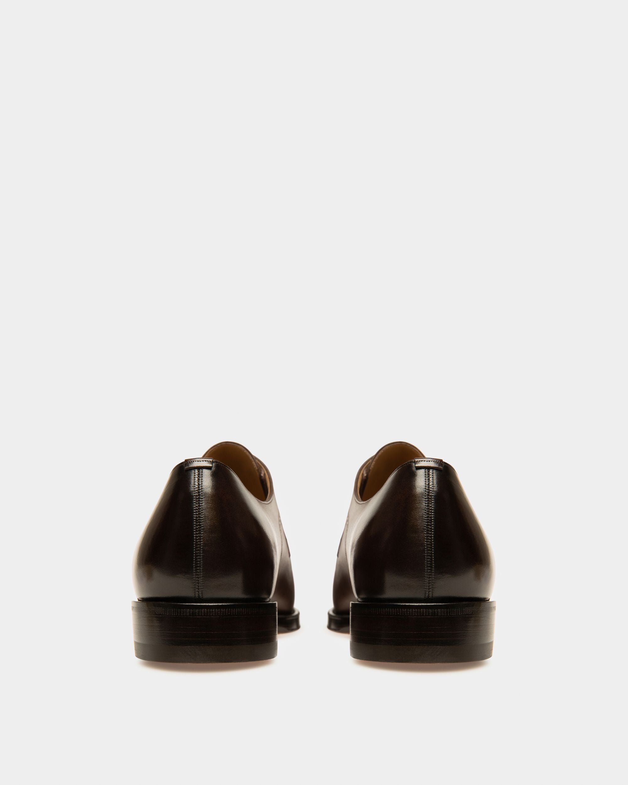 Bally Global - Scamardo Derbys En Cuir Marron - Marron