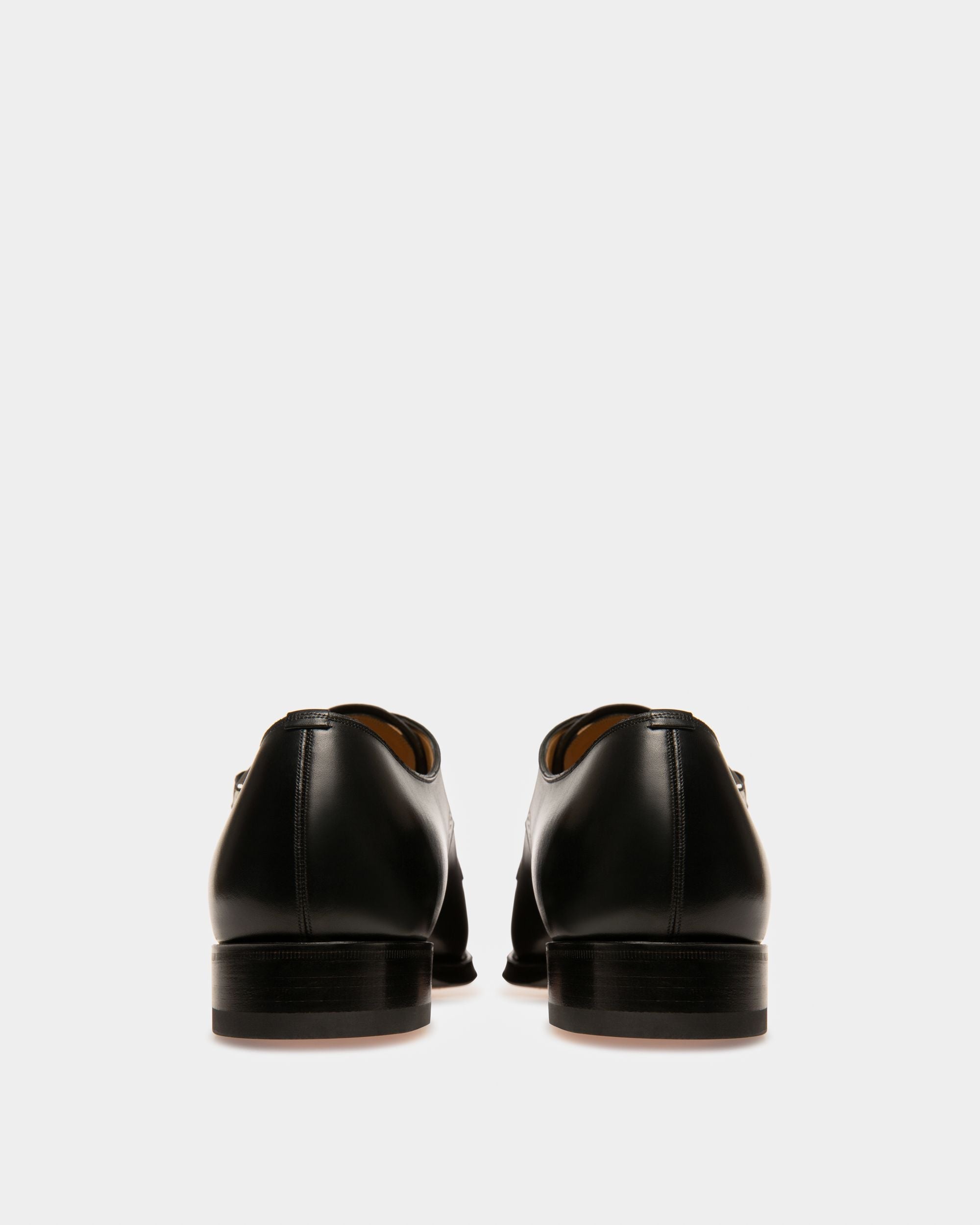 Bally Global - Scardino Men's Leather Monk Strap Shoe In Black - Black
