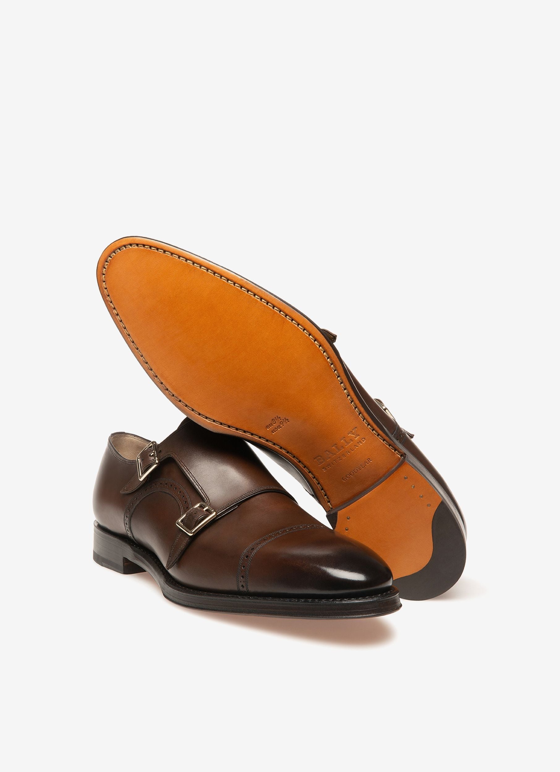 Bally Global - Scardino Zapatos Con Hebilla En Piel De Color Marrón - Marrón