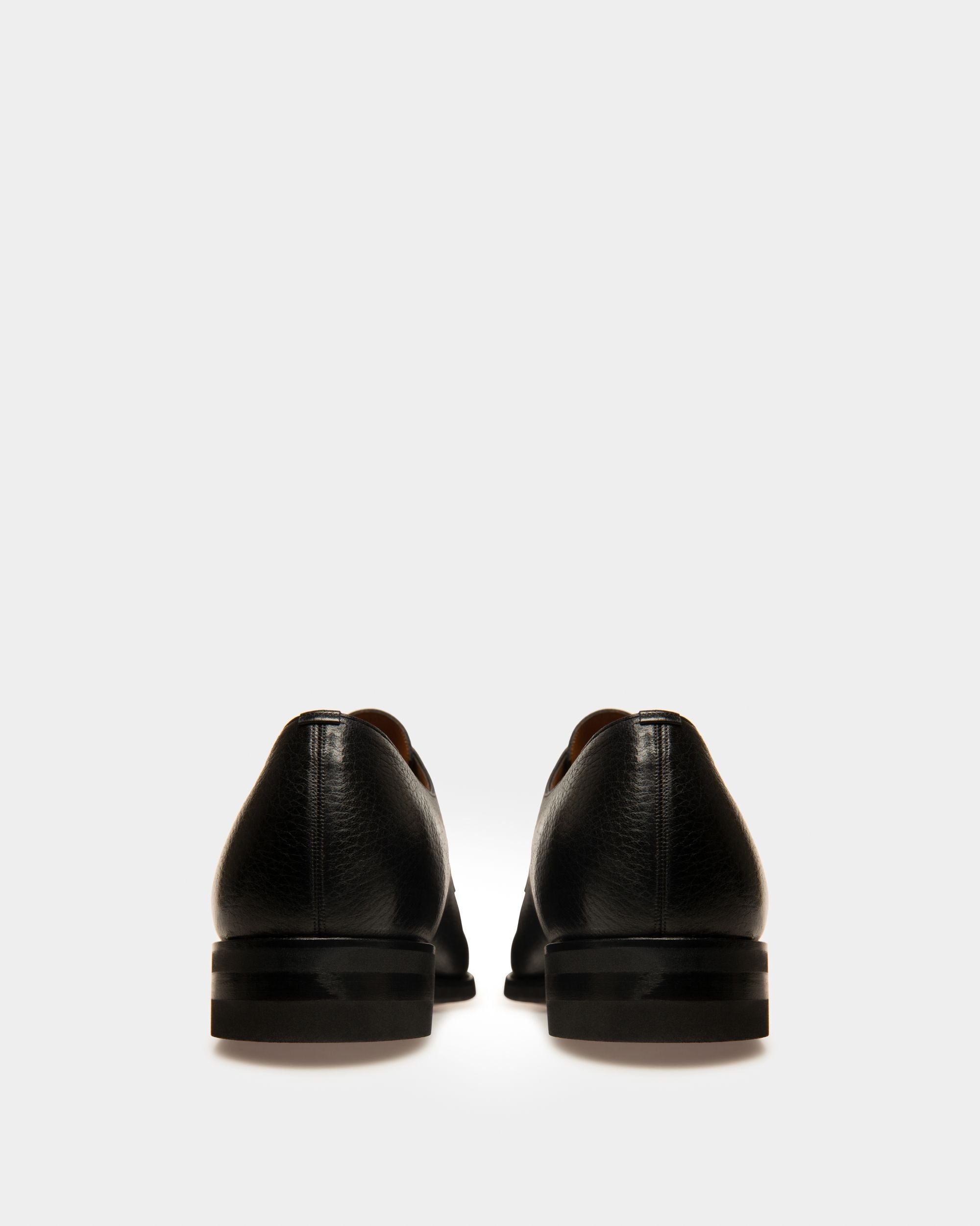 Bally Global - Scrivani Mens Handpainted Leather Shoe In Black - Black