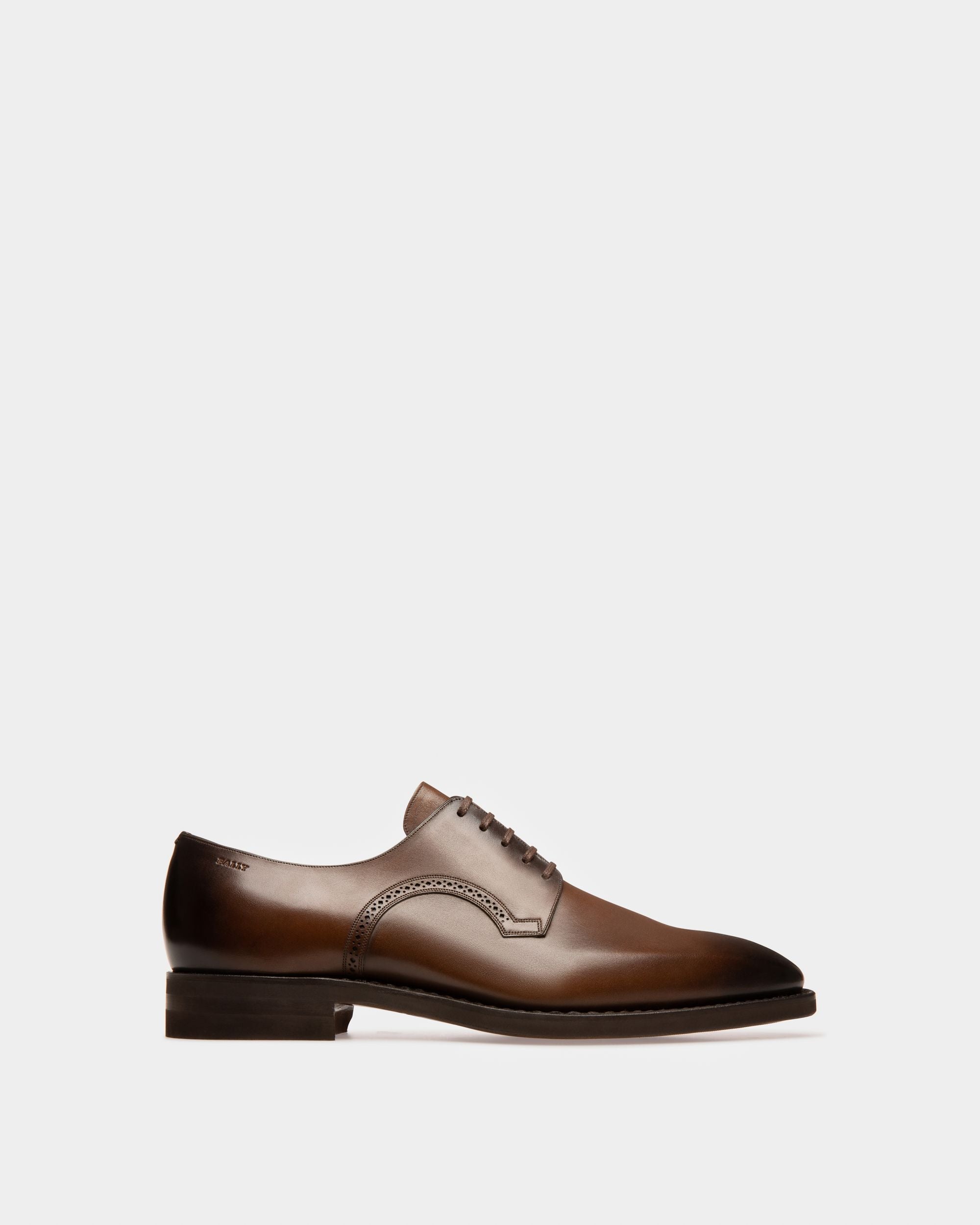 Bally Global - Scribe Novo Derby Shoes In Brown Leather - Brown