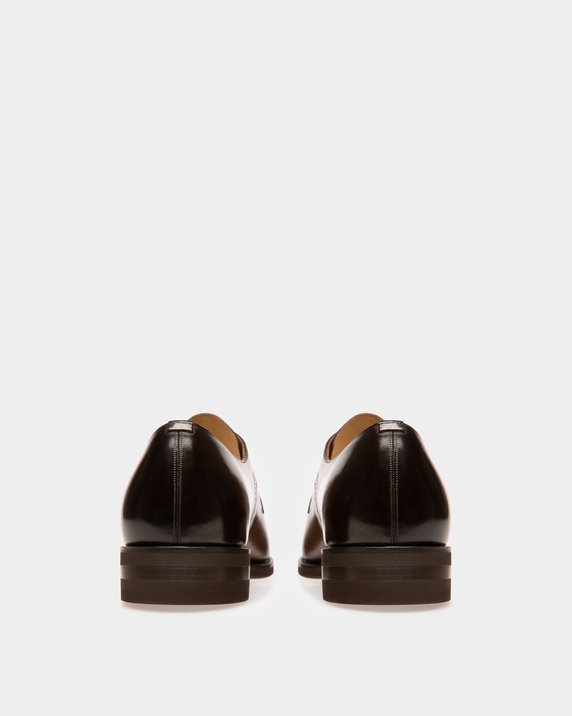 Bally Global - Scribe Novo Derby Shoes In Brown Leather - Brown