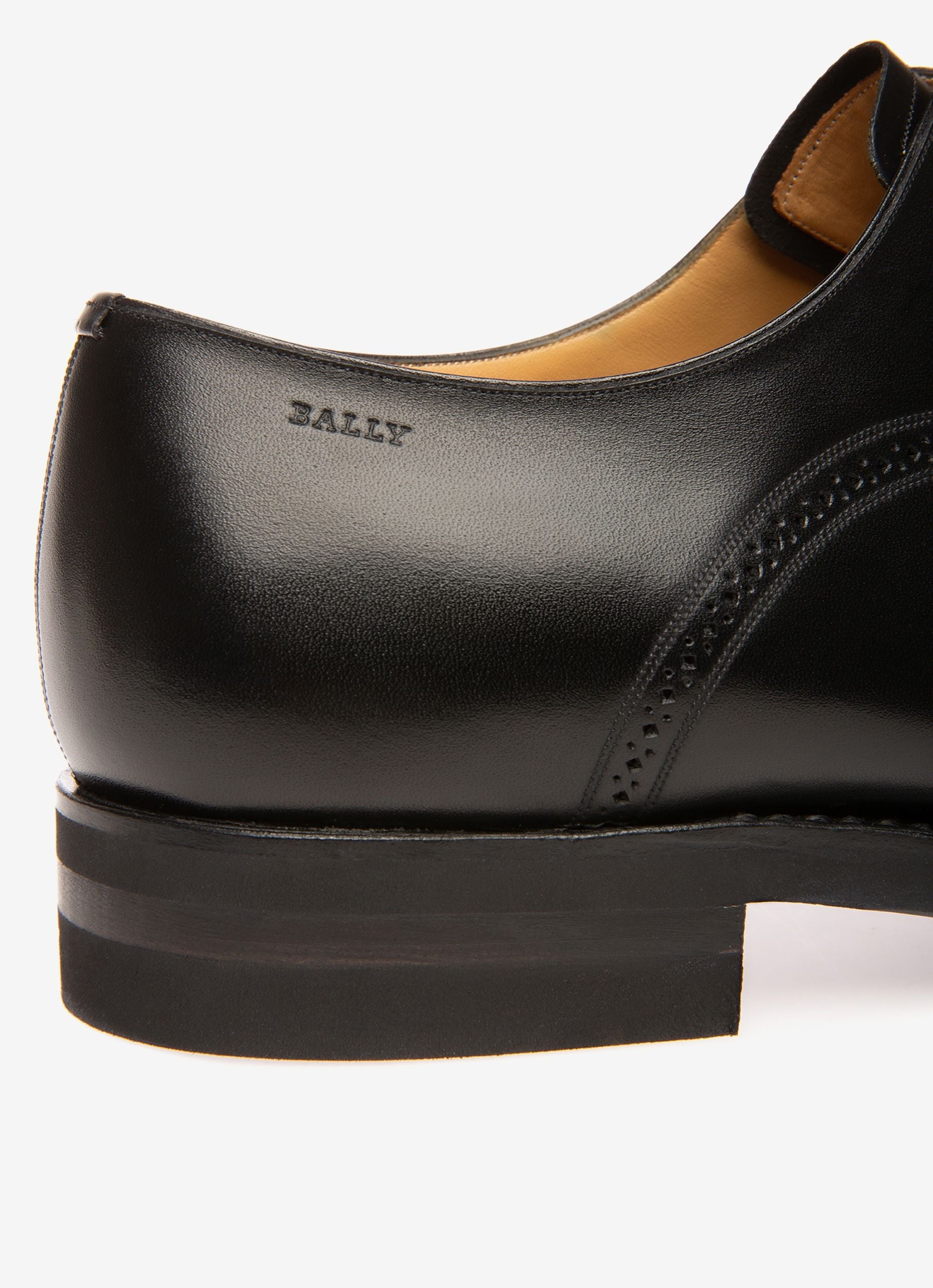 Bally Global - Scotch Zapato Oxford En Piel De Color Negro - Negro