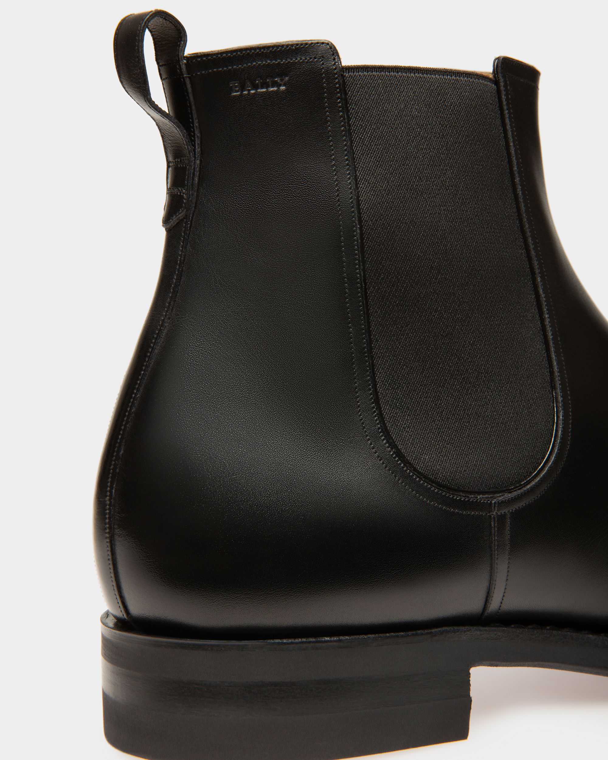 Bally Global - Scavone Men's Leather Boot In Black - Black