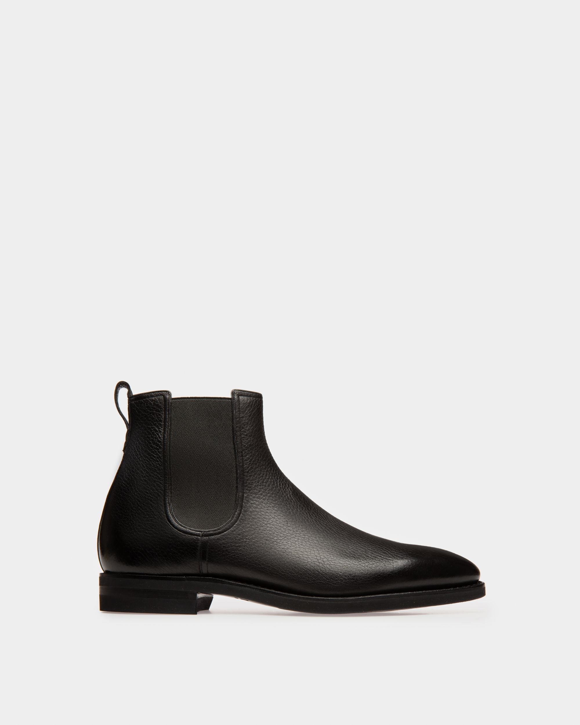 Bally Global - Scavone Men's Leather Boot In Black - Black