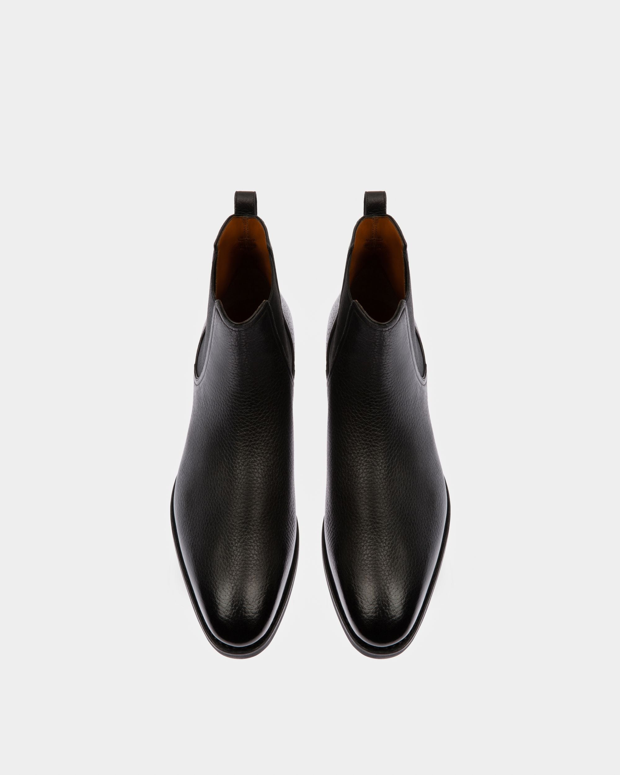 Bally Global - Scavone Men's Leather Boot In Black - Black