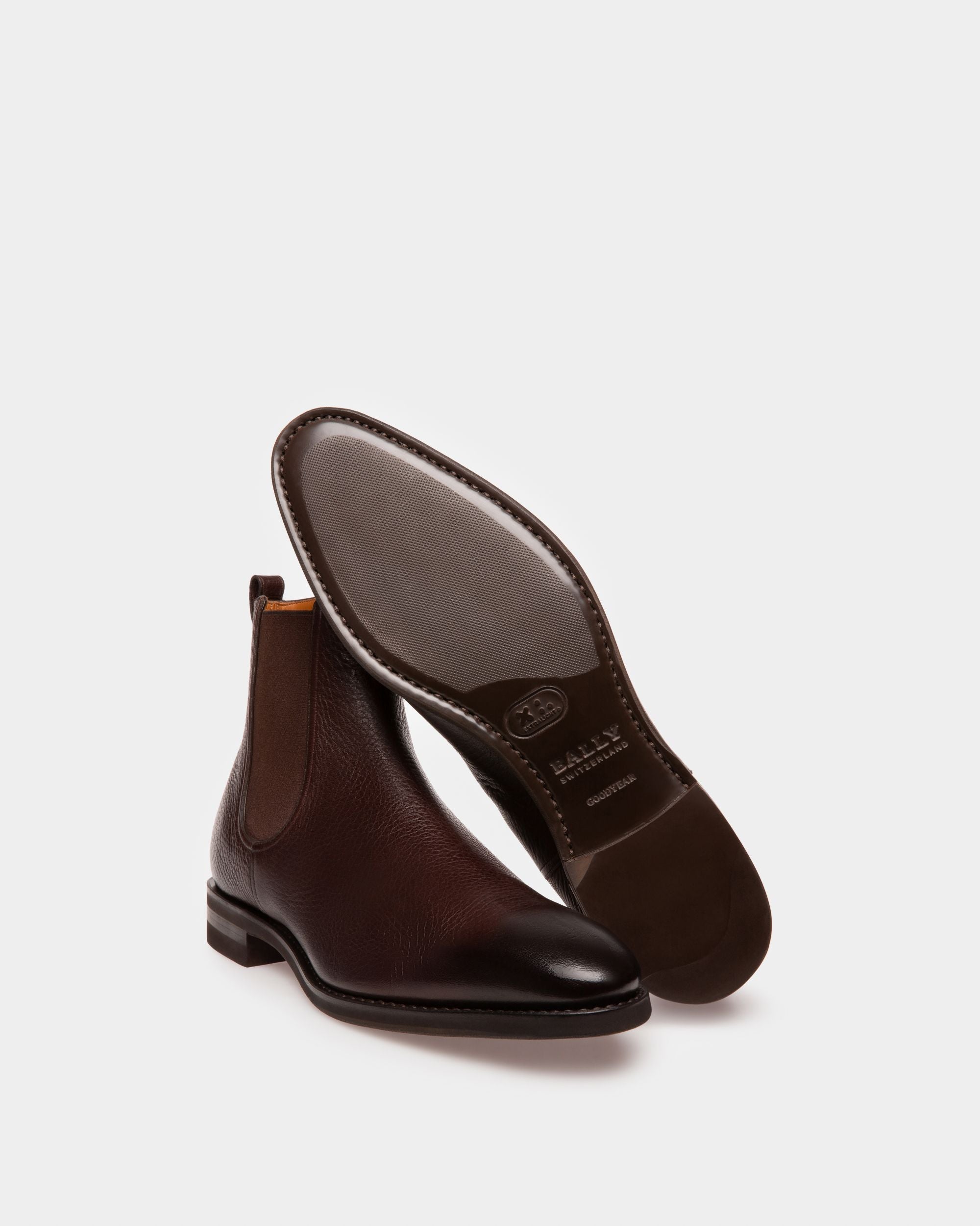 Bally Global - Scavone Men's Leather Boot In Brown - Brown