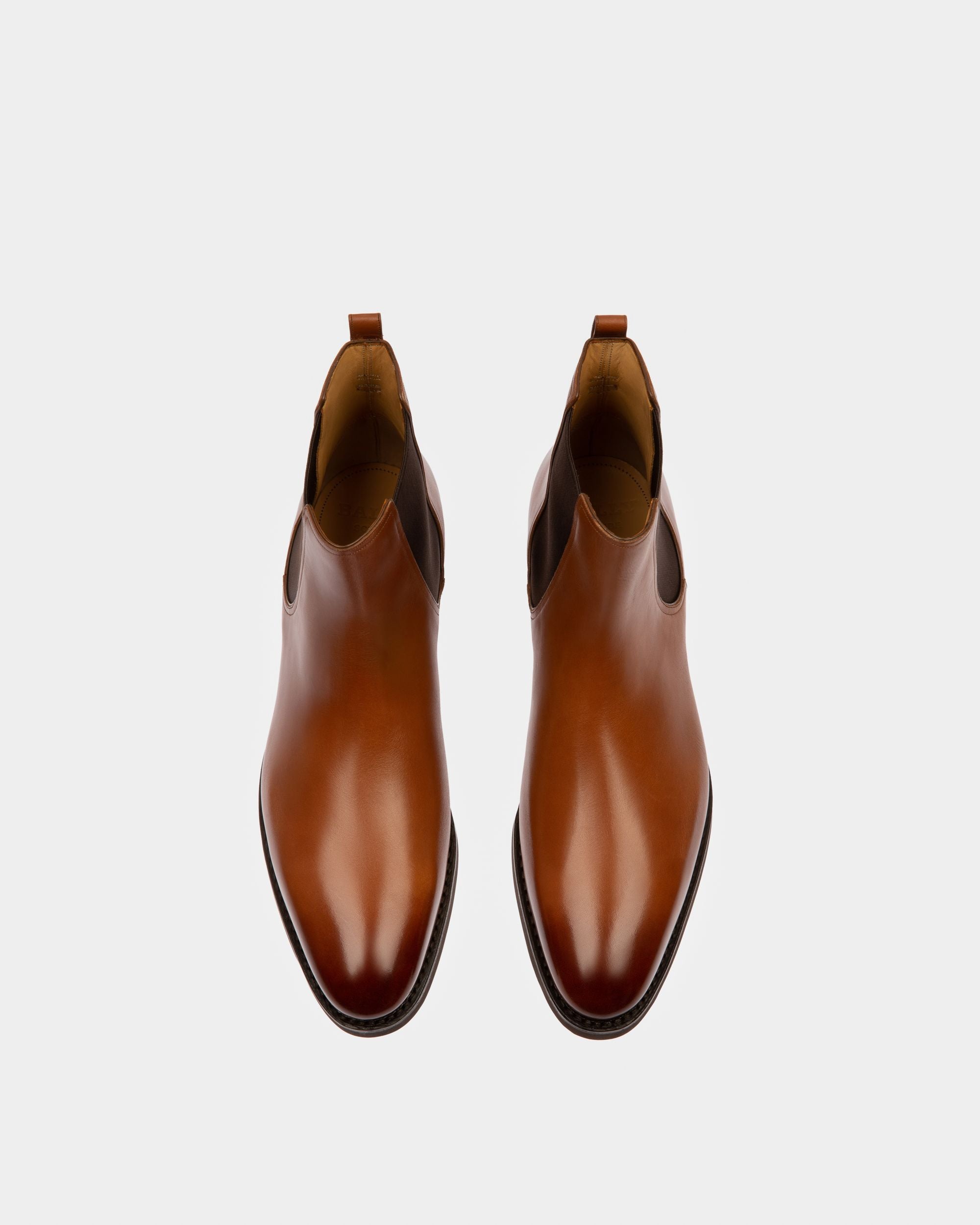 Bally Global - Scavone Botas En Piel De Color Marrón - Marrón