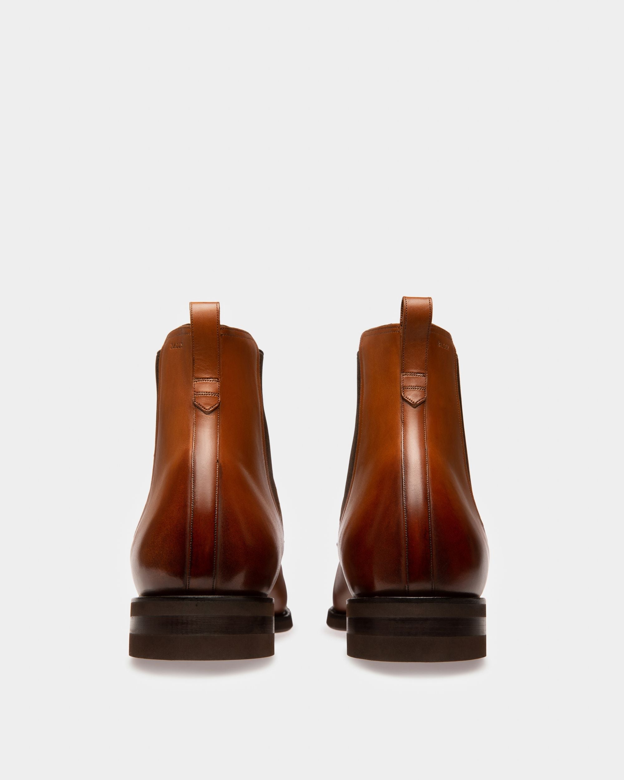 Bally Global - Scribe Novo Booties In Brown Leather - Brown