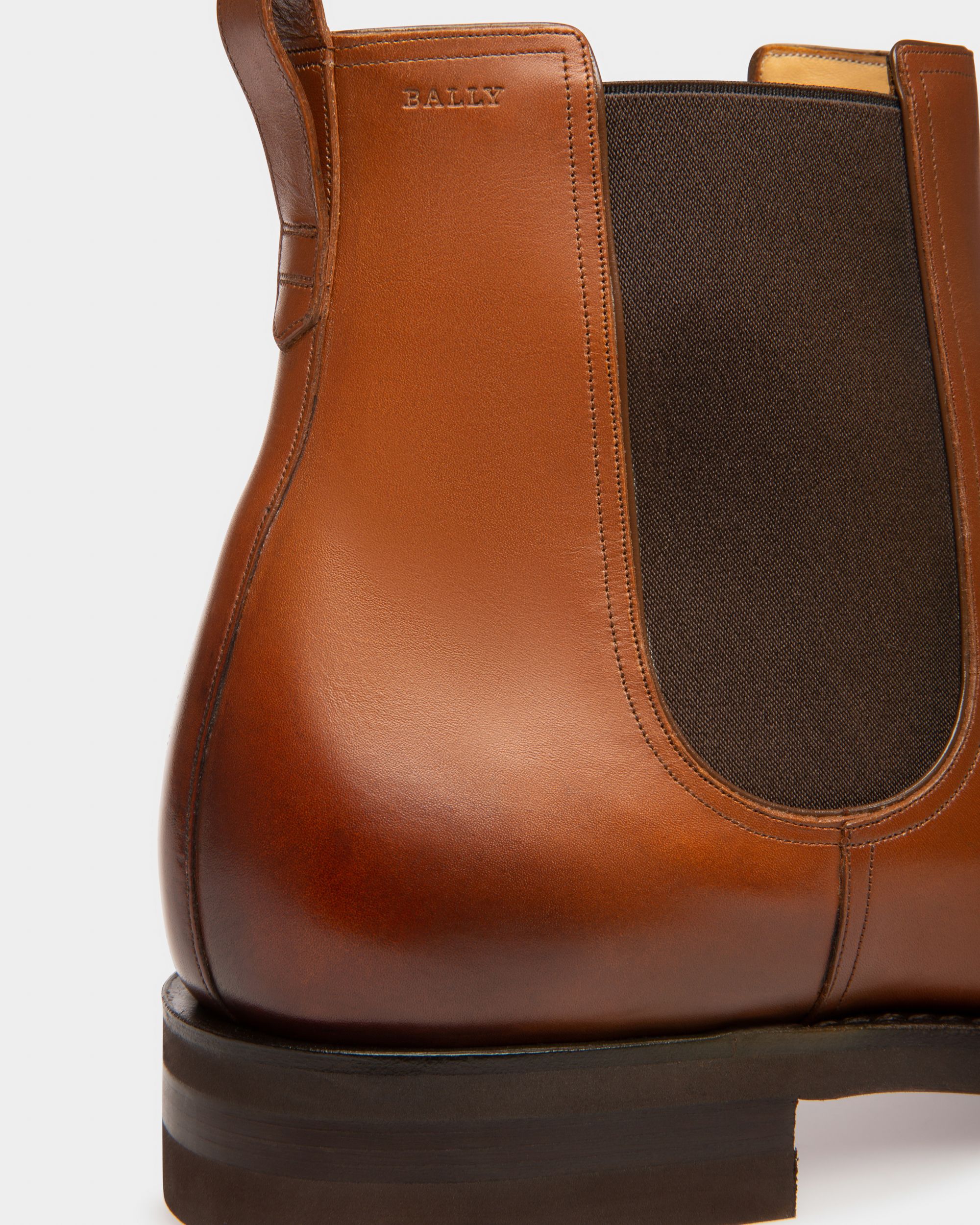 Bally Global - Scribe Novo Booties In Brown Leather - Brown