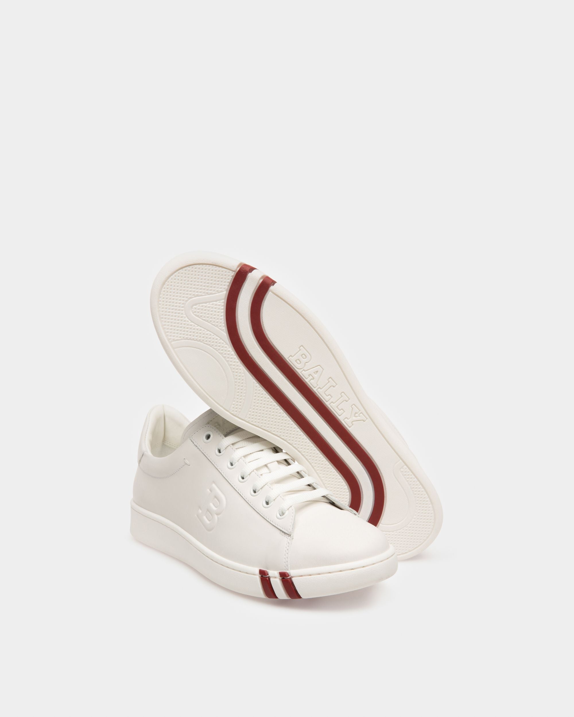 Bally Global - Wivian Leather Sneaker In White - White