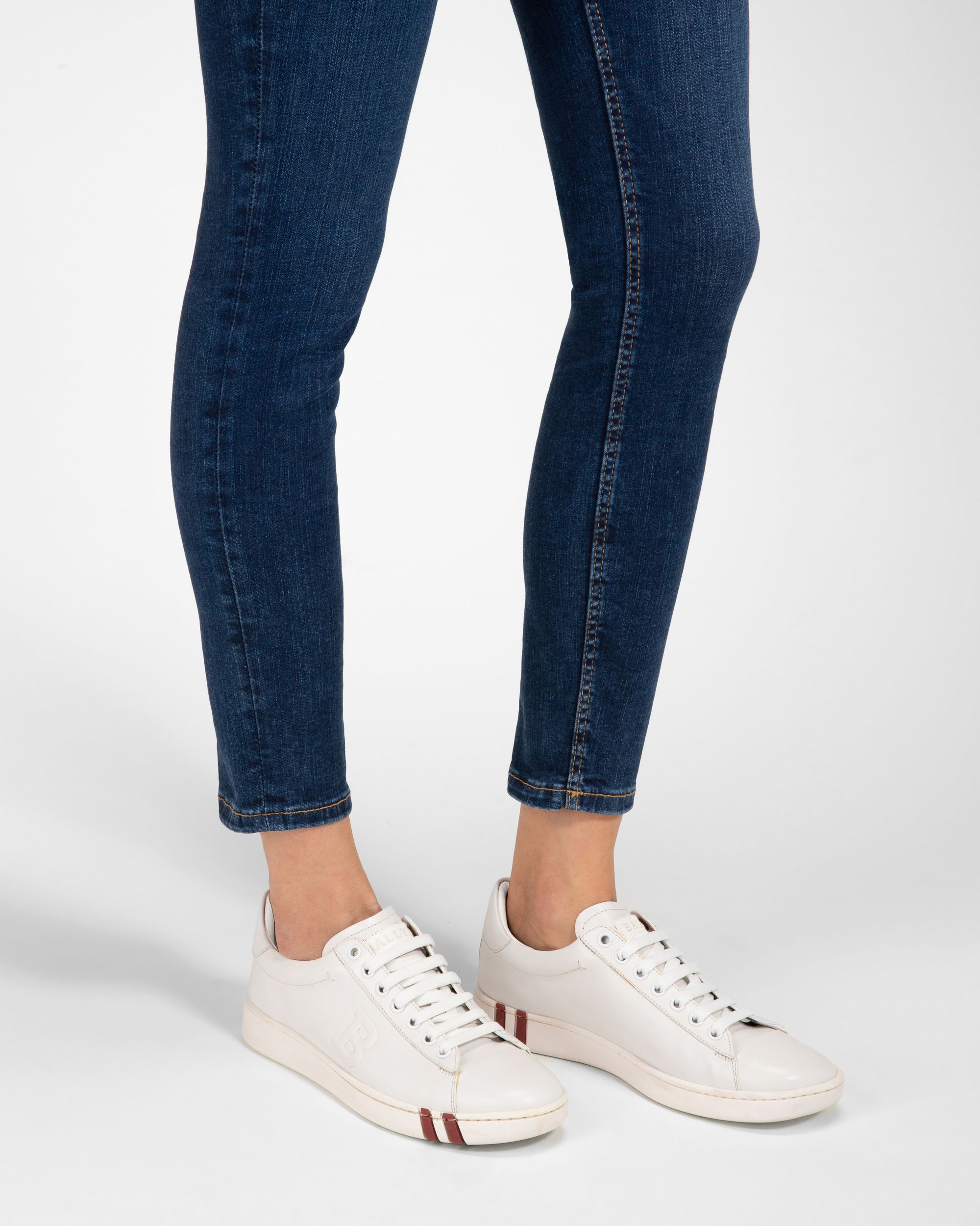 Bally Global - Wivian Leather Sneakers In White - White