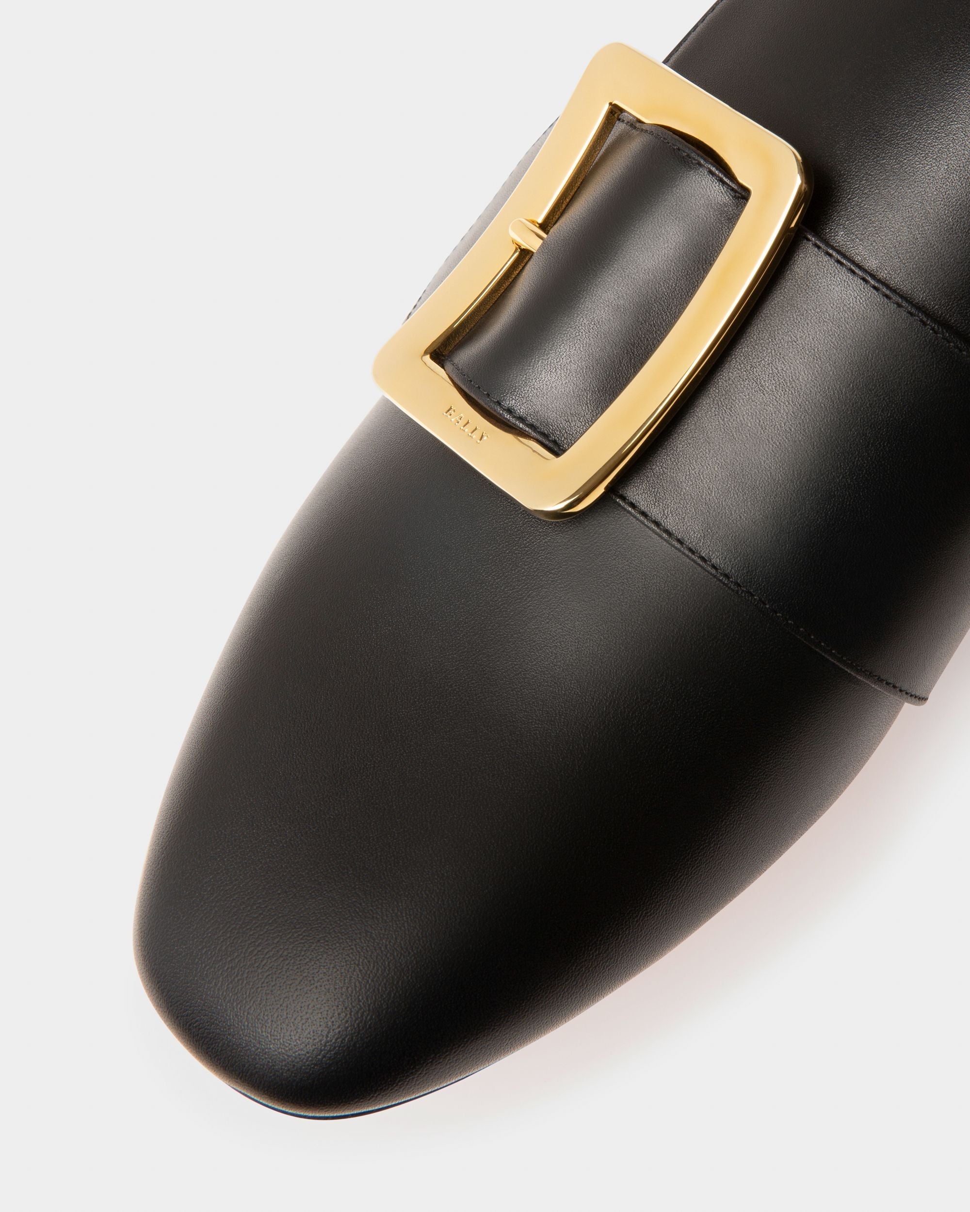 Bally Global - Janelle Women's Calf Leather Slipper In Black - Black