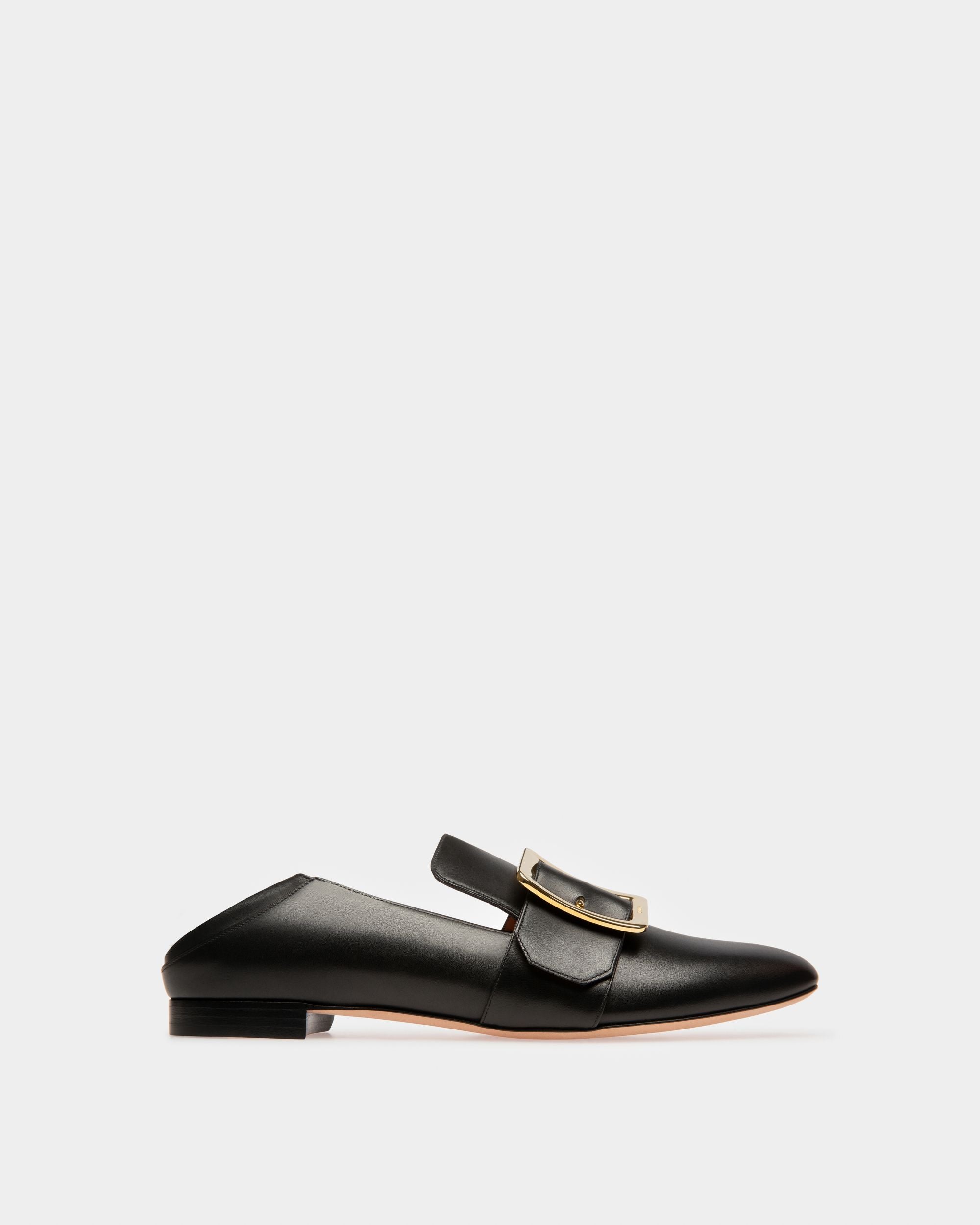 Bally Global - Janelle Women's Calf Leather Slipper In Black - Black