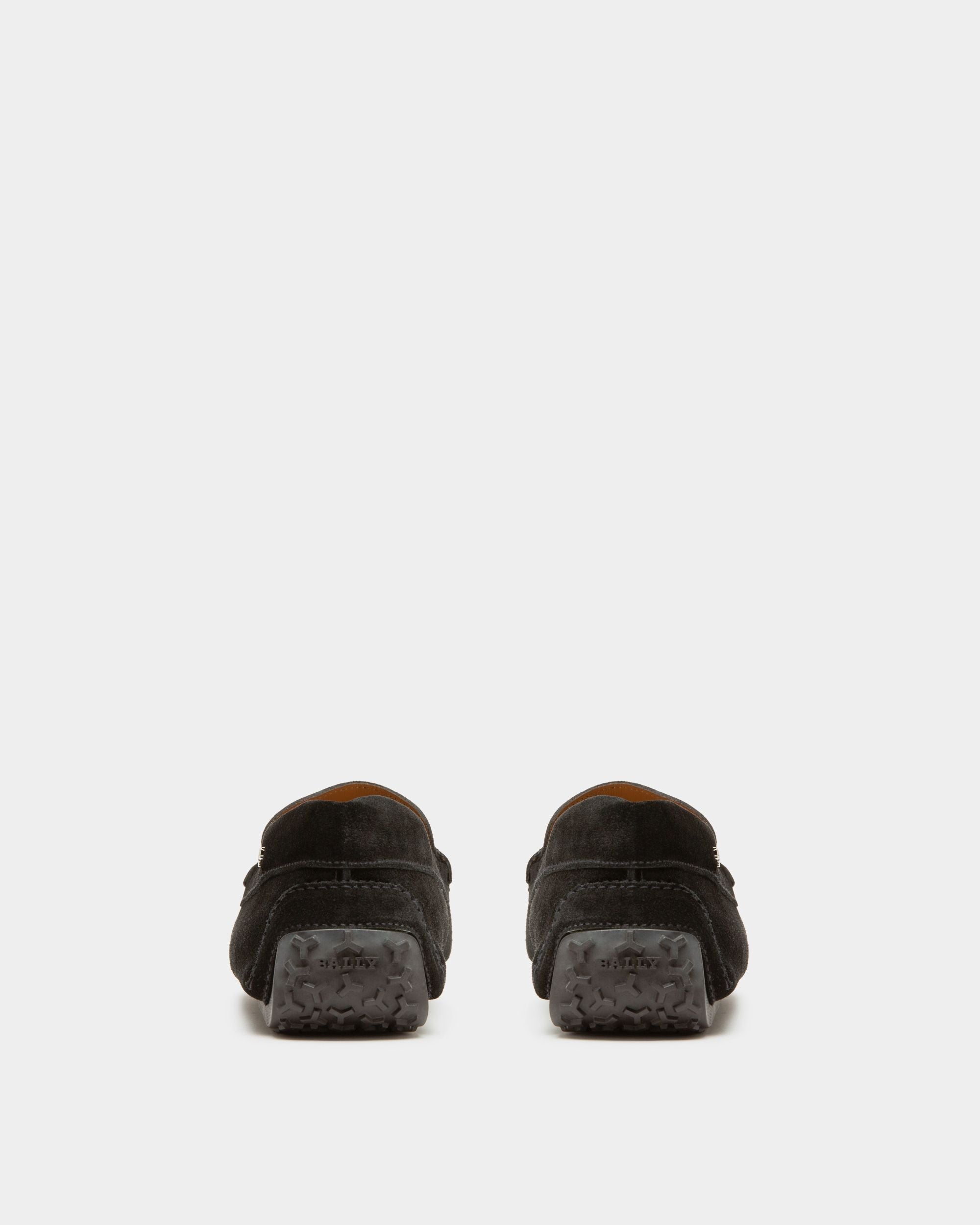Bally Global - Pilot Driver In Black Suede - Black