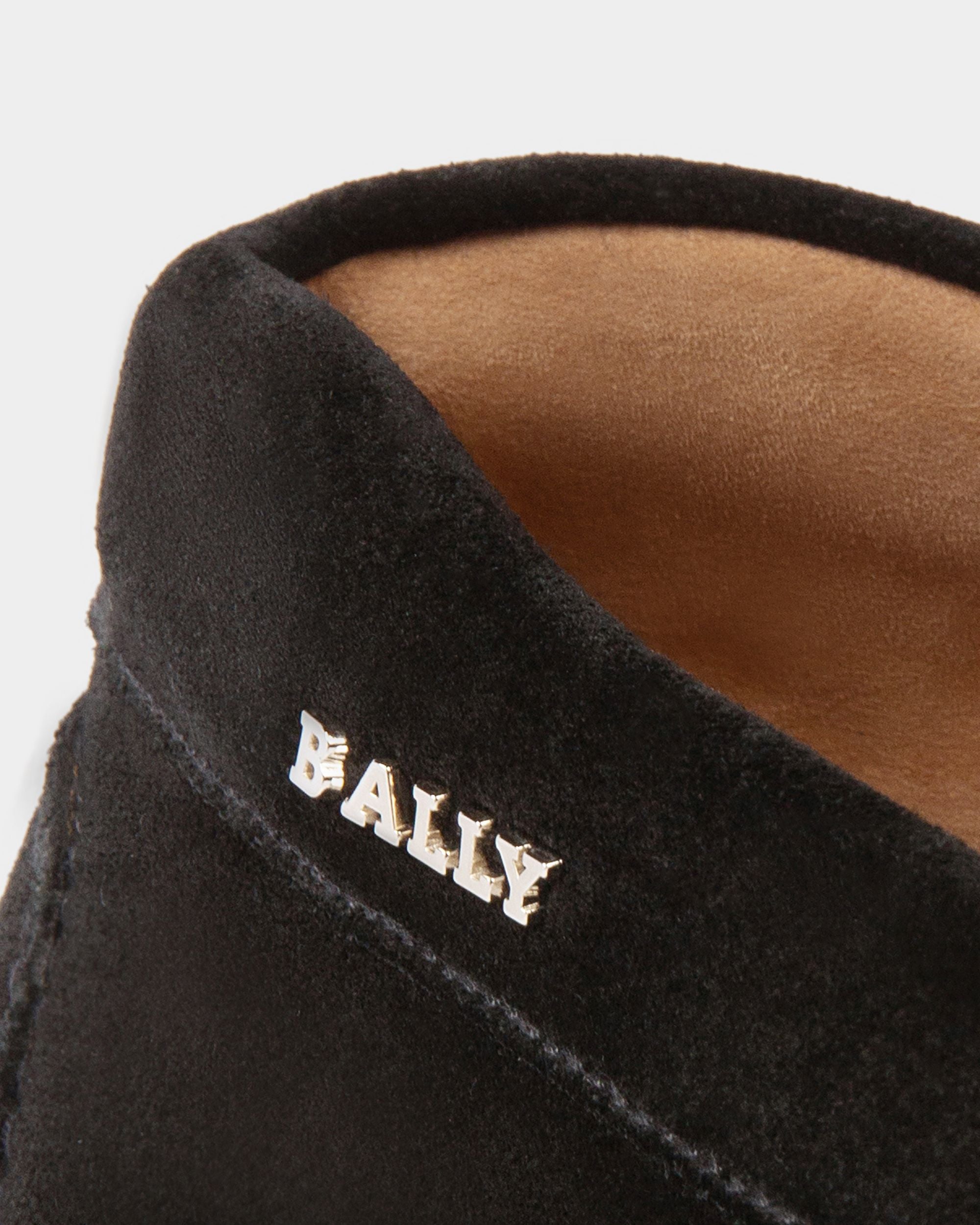 Bally Global - Pilot Driver In Black Suede - Black