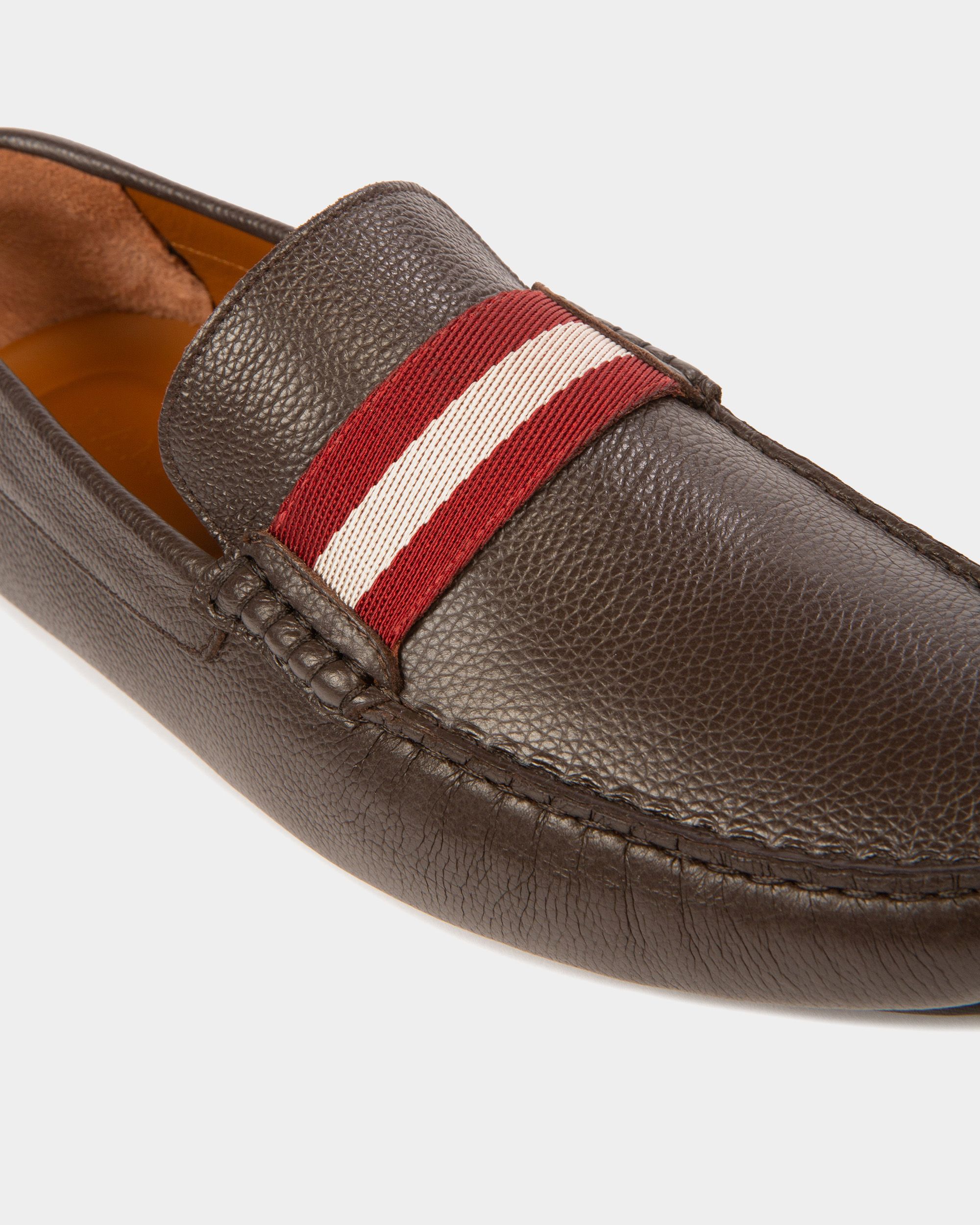 Bally Global - Pearce Leather Drivers In Brown - Brown