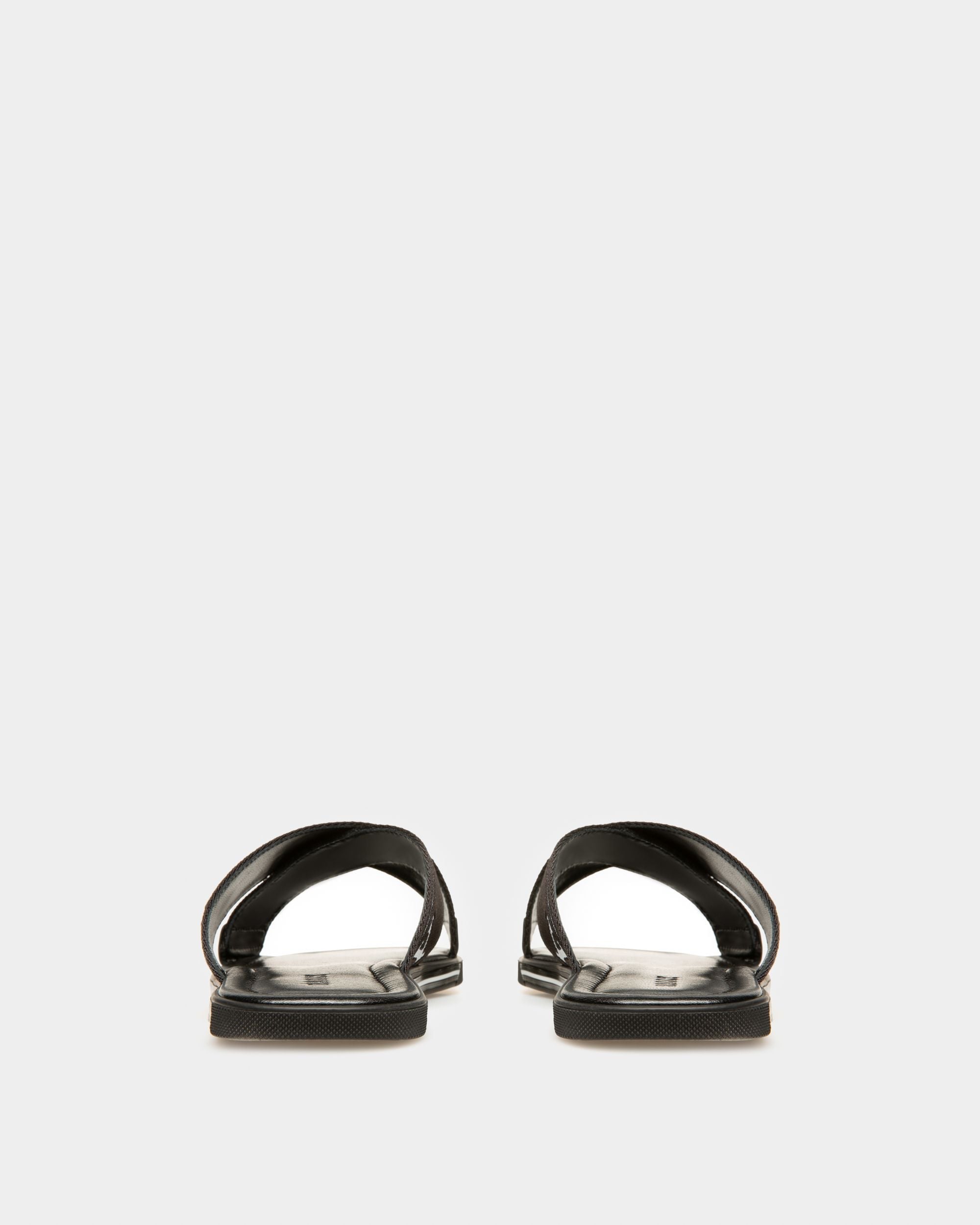 Bally Global - Bonks Fabric & Leather Sandals In Black - Black