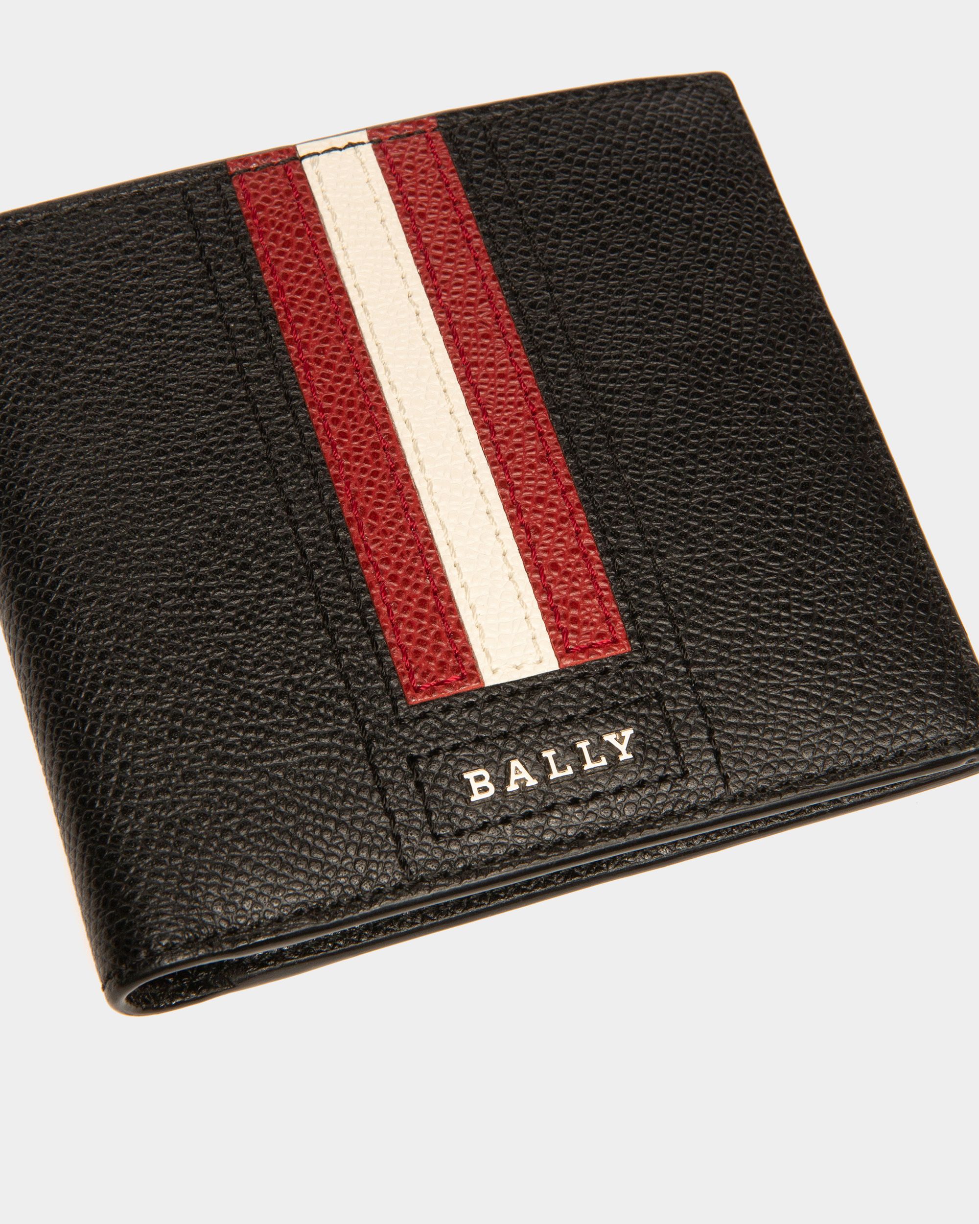 Bally Global - Trasai Leather Wallet In Black - Black