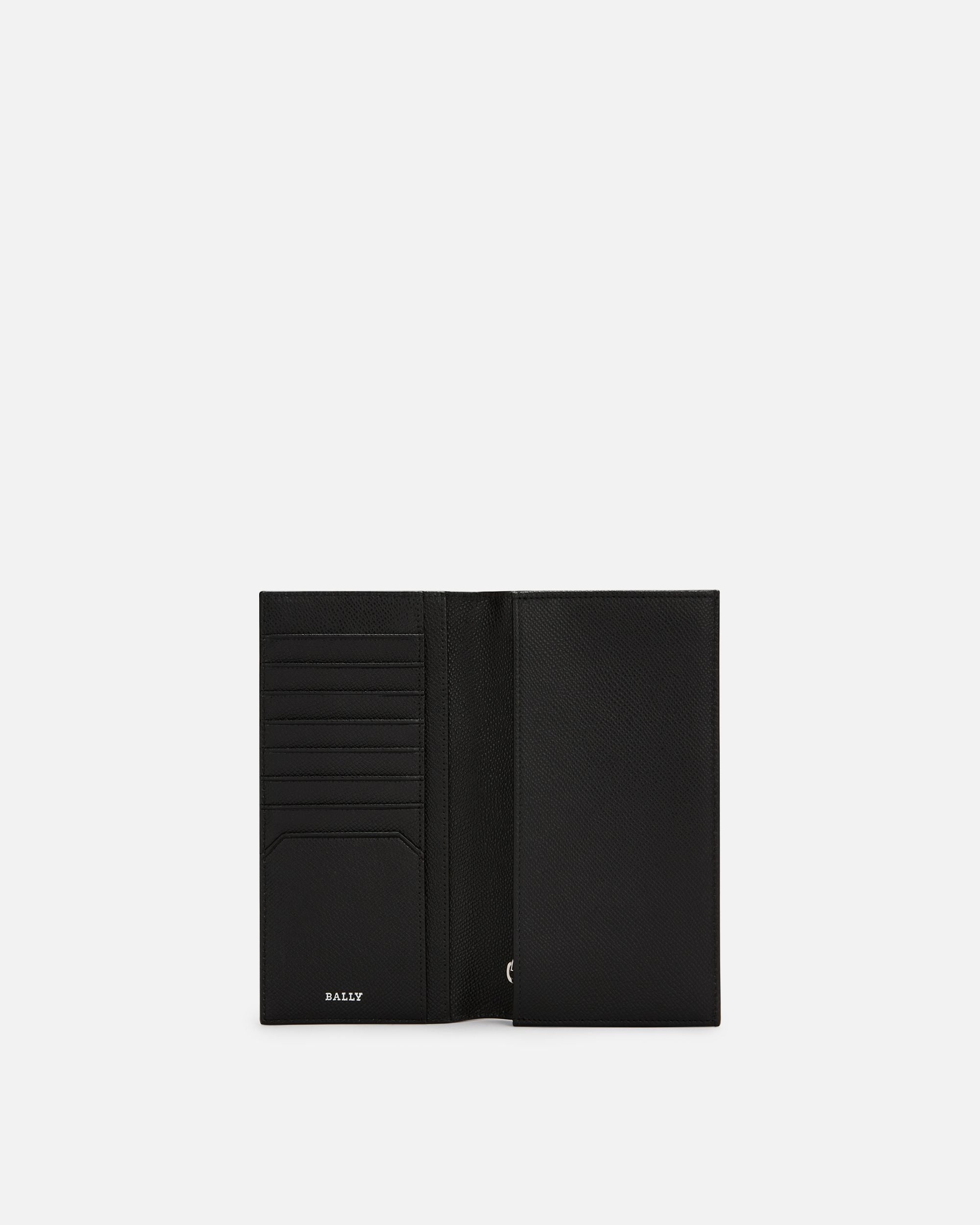 Bally Global - Taliro Leather Continental Wallet In Black - Black