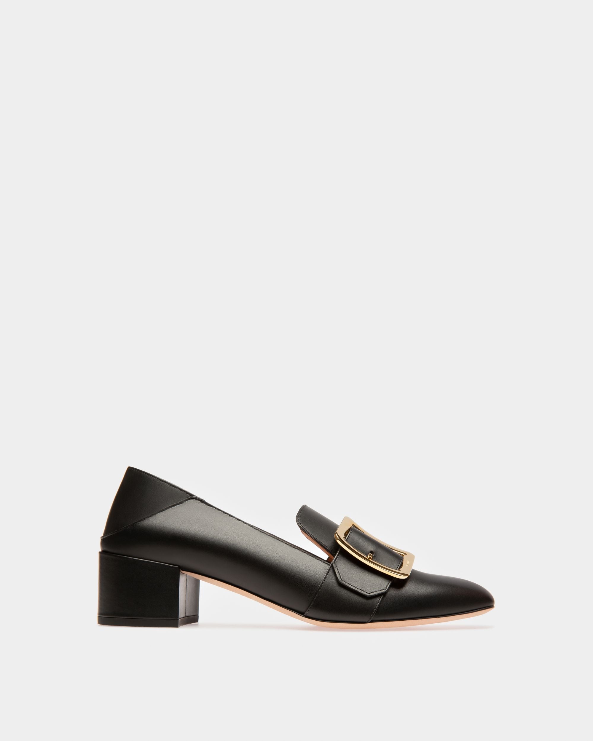 Bally Global - Janelle Zapatos De Salón En Piel De Color Negro - Negro