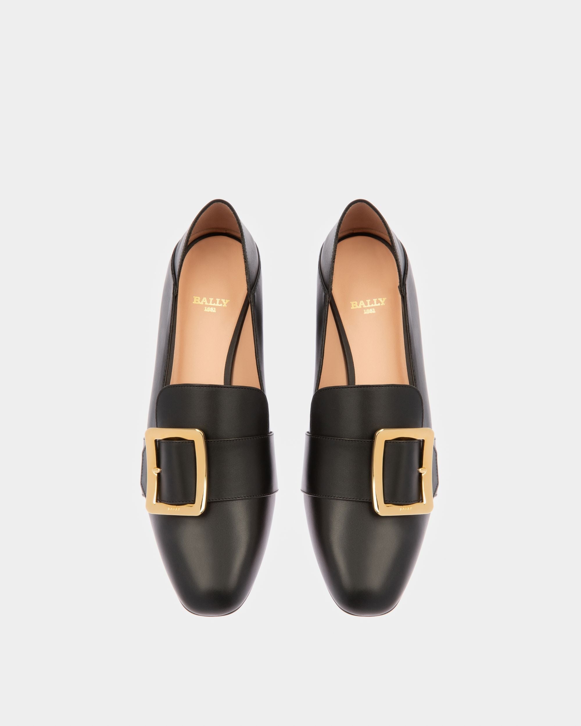 Bally Global - Janelle Zapatos De Salón En Piel De Color Negro - Negro