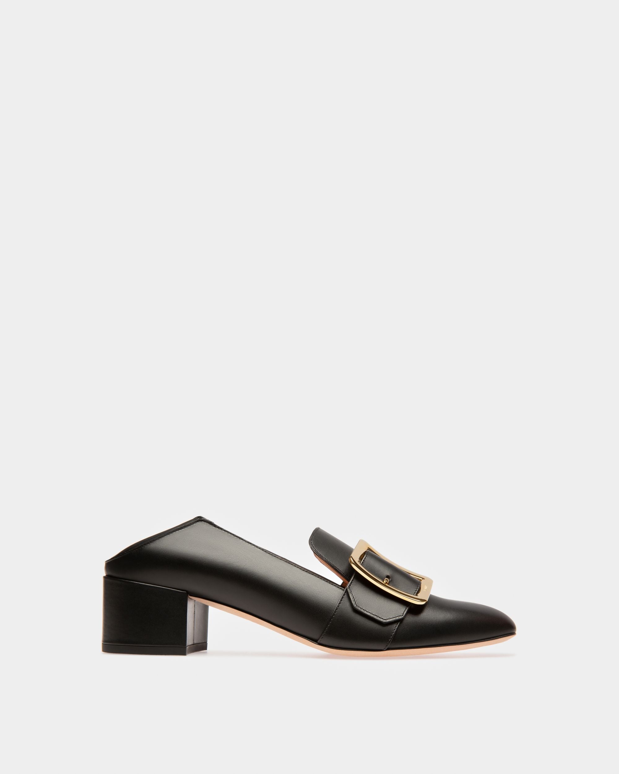 Bally Global - Janelle Zapatos De Salón En Piel De Color Negro - Negro