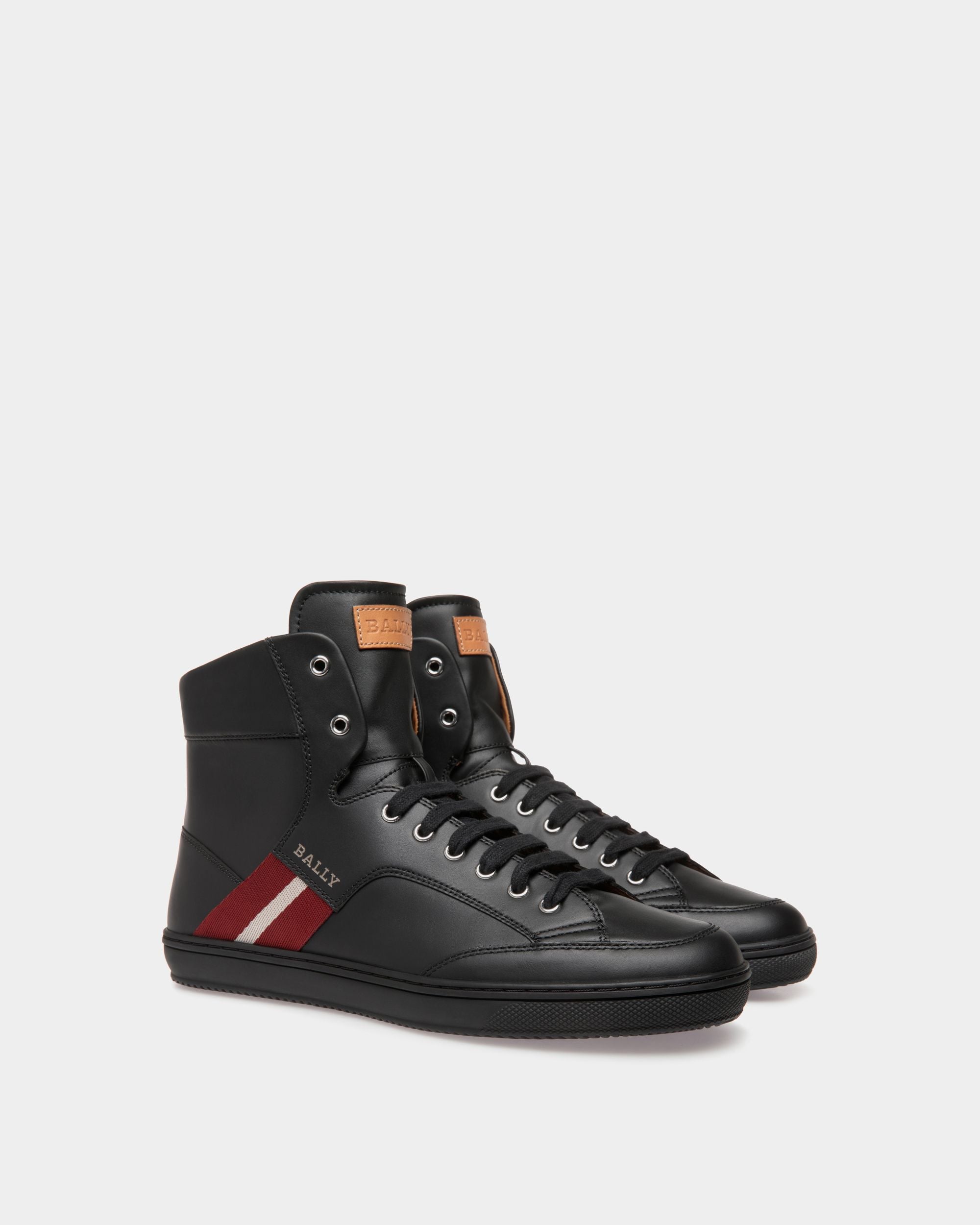 Bally Global - Sneaker in Black Leather - Black