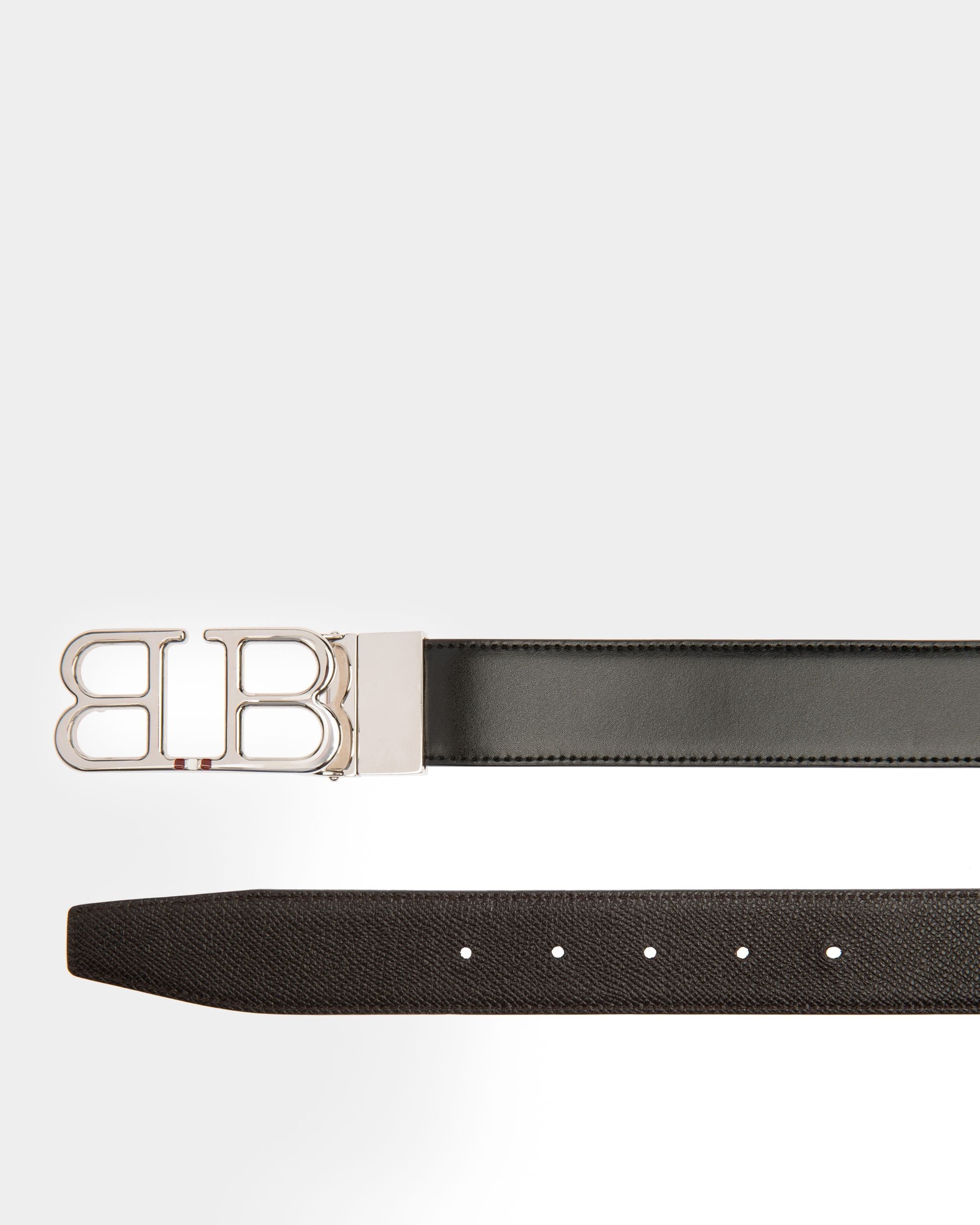 Bally Global - Britt Ceinture 35 Mm En Cuir Noir - Noir