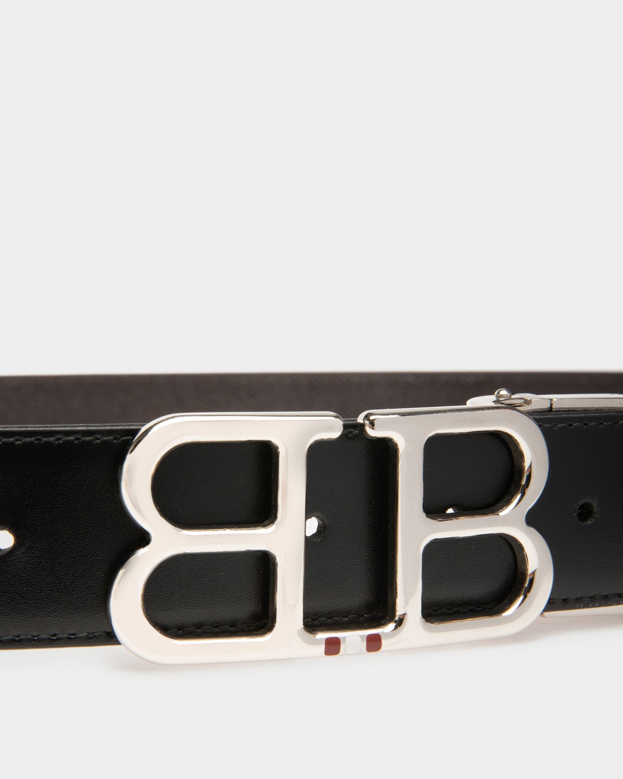 Bally Global - Britt Ceinture 35 Mm En Cuir Noir - Noir