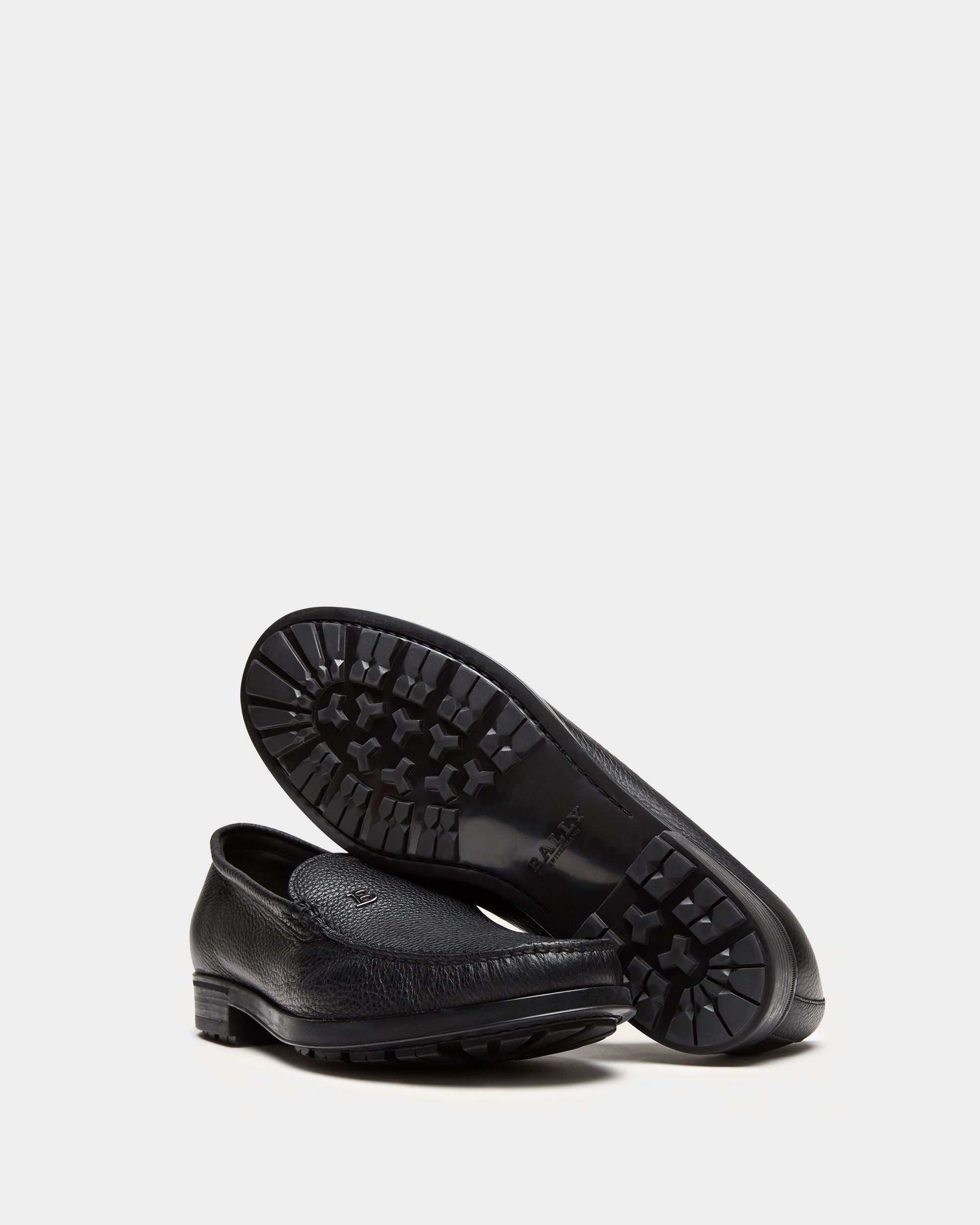 Bally Global - Men's Black Flat Shoes - Black