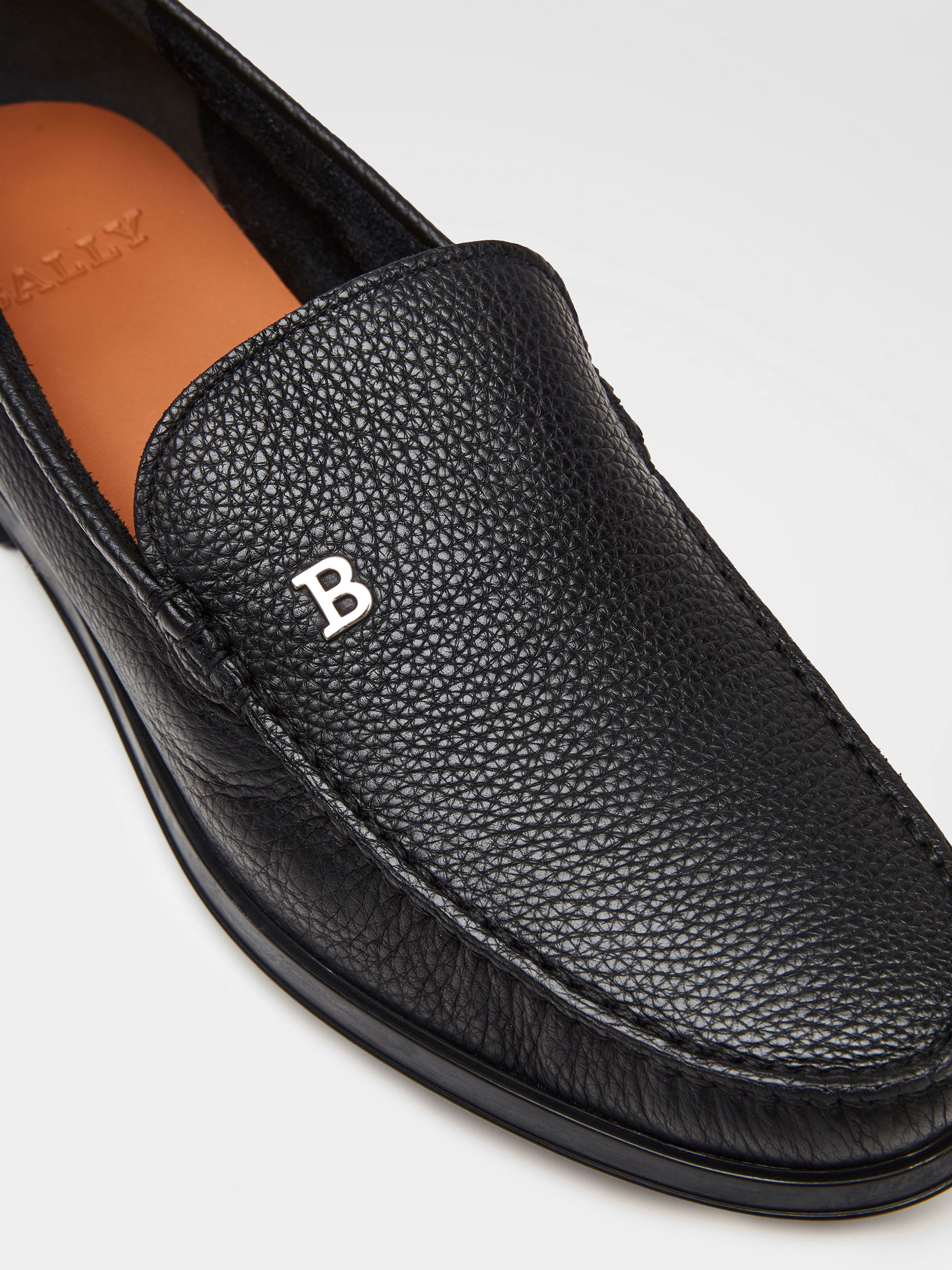 Bally Global - Men's Black Flat Shoes - Black