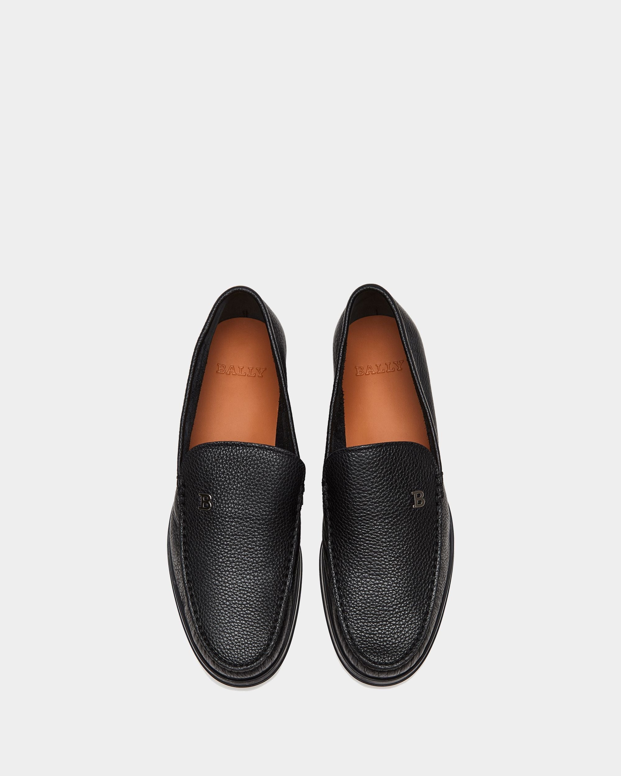 Bally Global - Men's Black Flat Shoes - Black