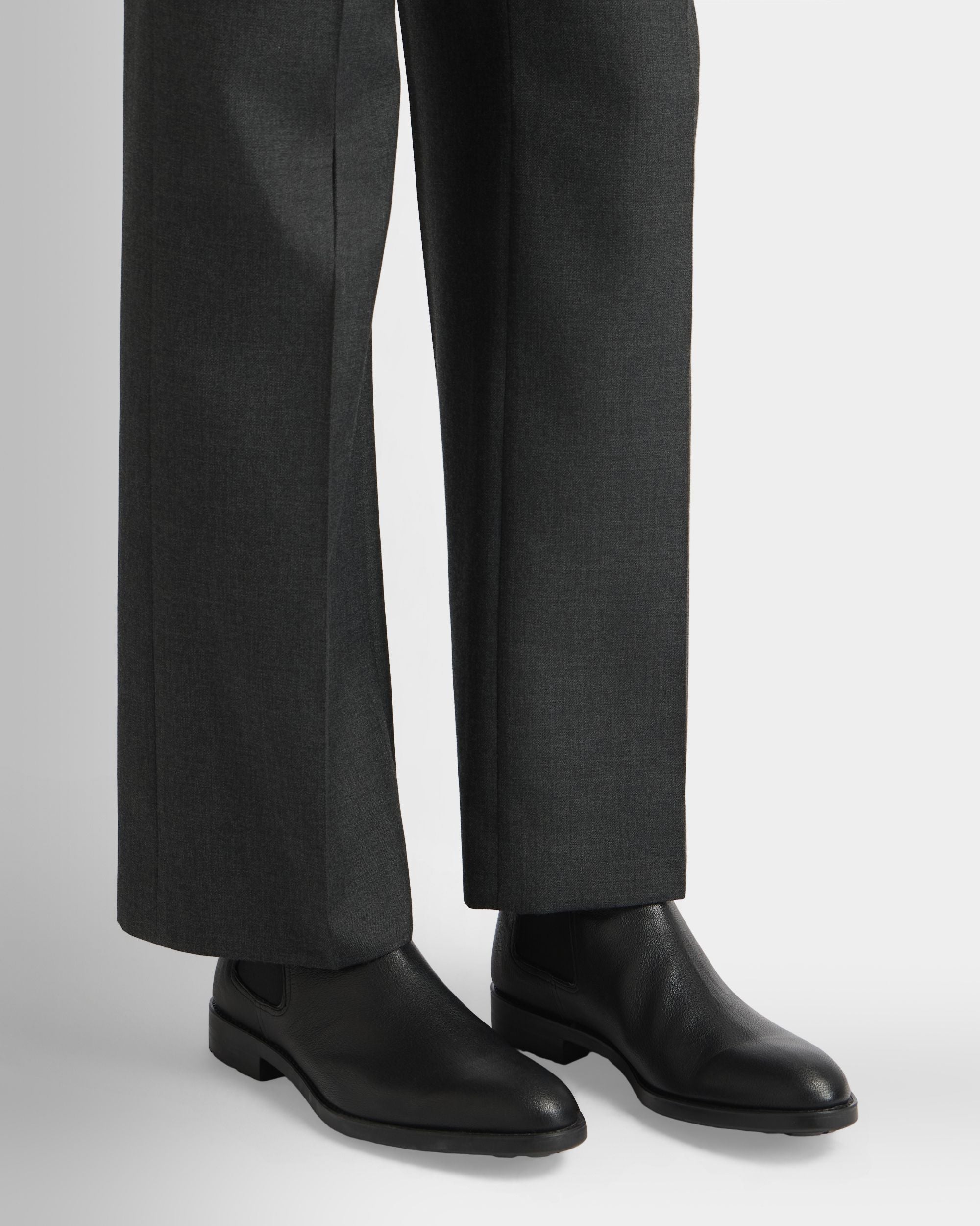 Bally Global - Boots In Black Leather - Black