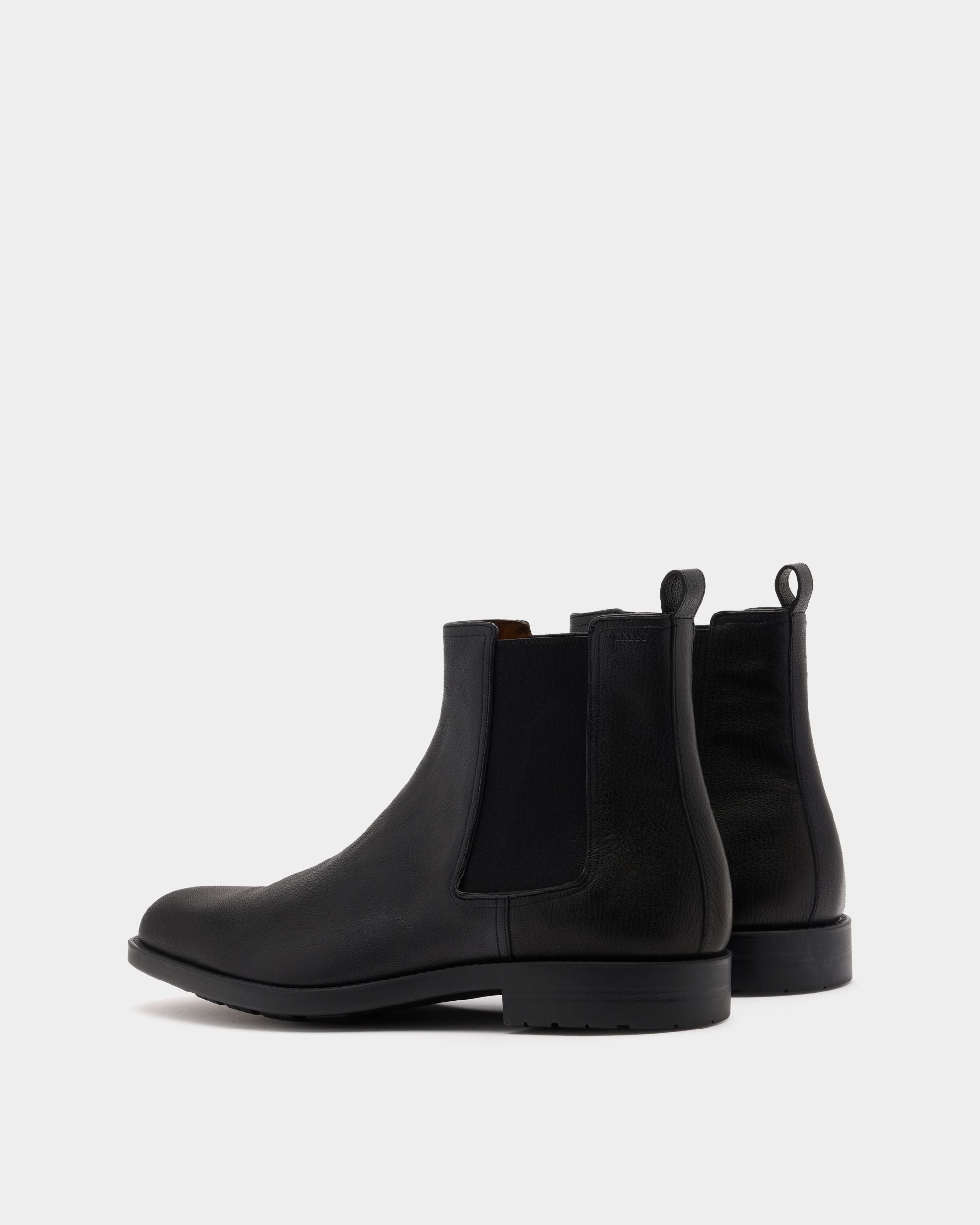 Bally Global - Boots In Black Leather - Black