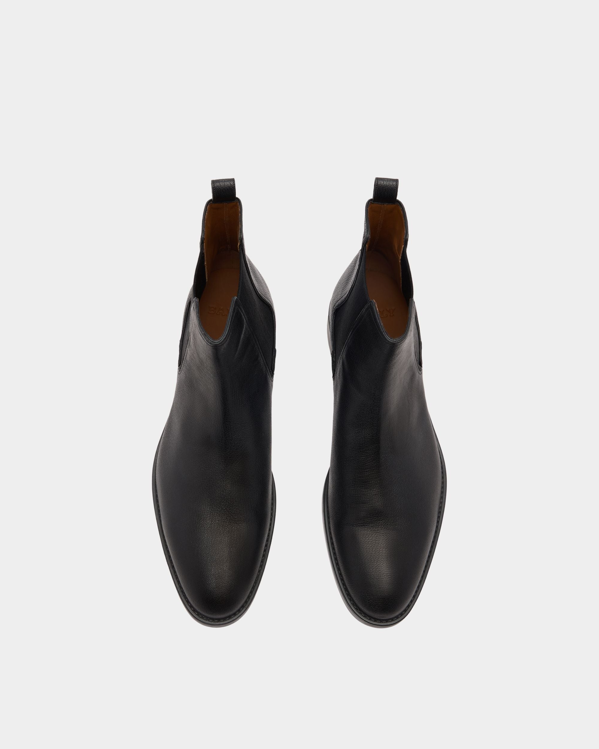 Bally Global - Boots In Black Leather - Black
