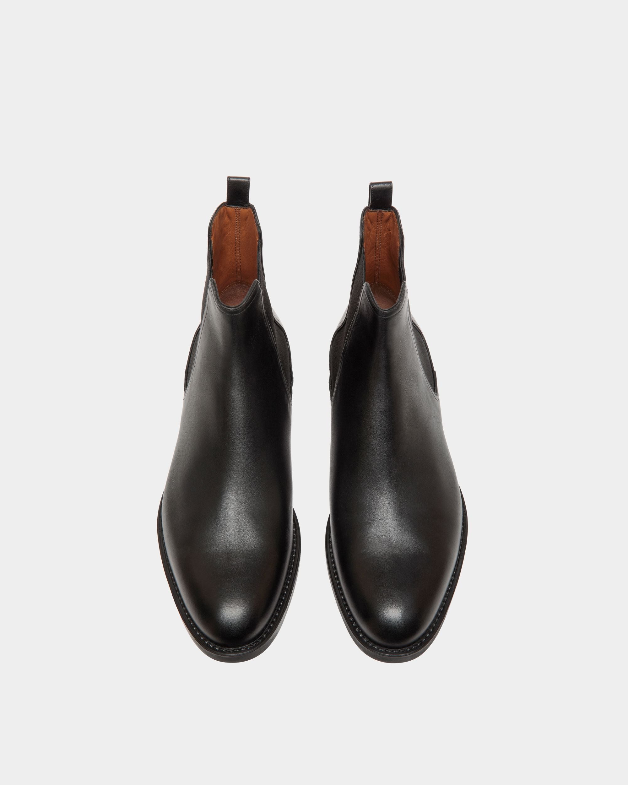 Bally Global - Bootie in Black Leather - Black