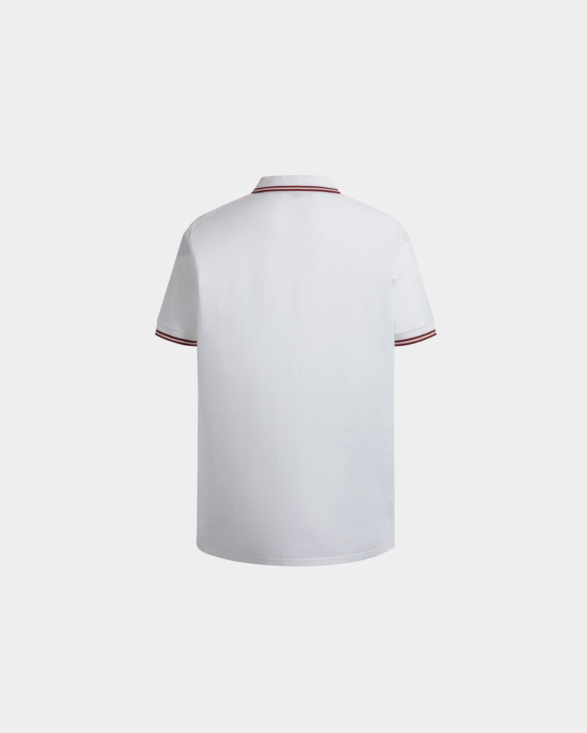 Bally Global - Polo De Piqué De Algodón Blanco - Blanco