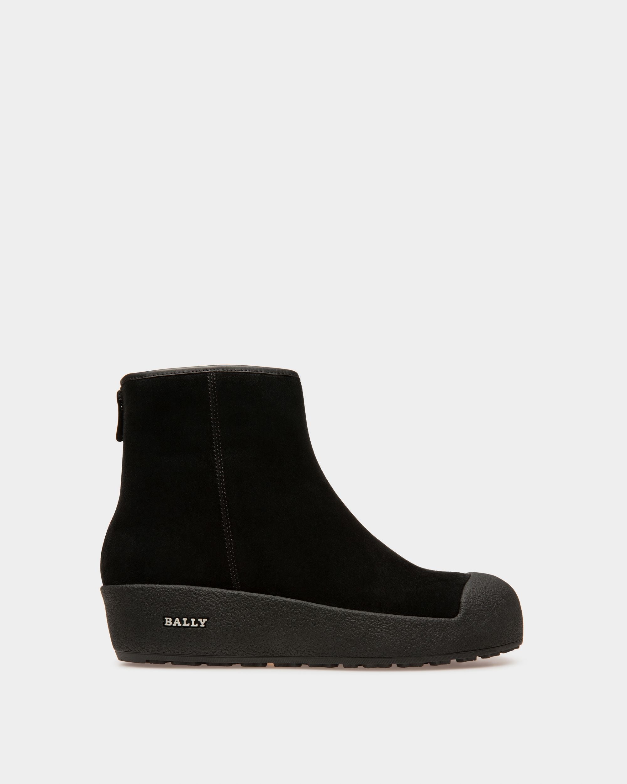 Bally Global - Guard Botas De Piel Para La Nieve En Negro - Negro