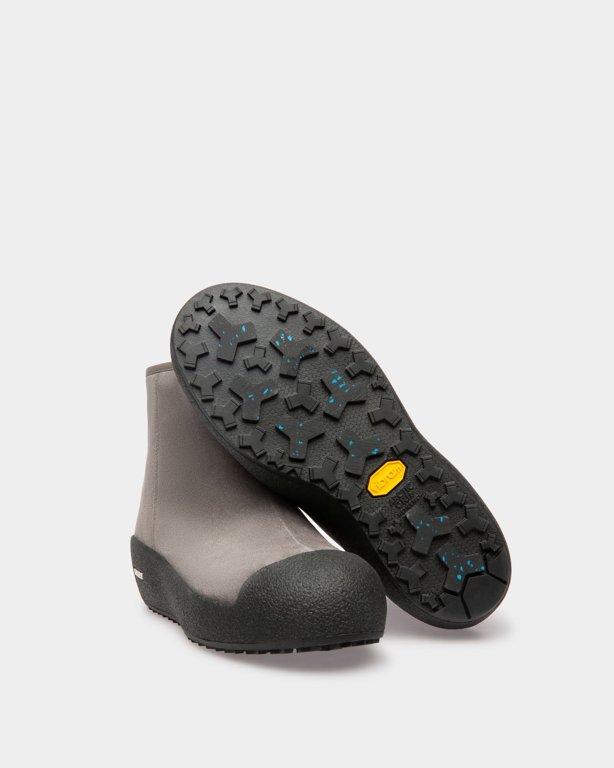 Bally Global - Guard Ii Botas De Nieve De Piel En Mineral Oscuro - Gris