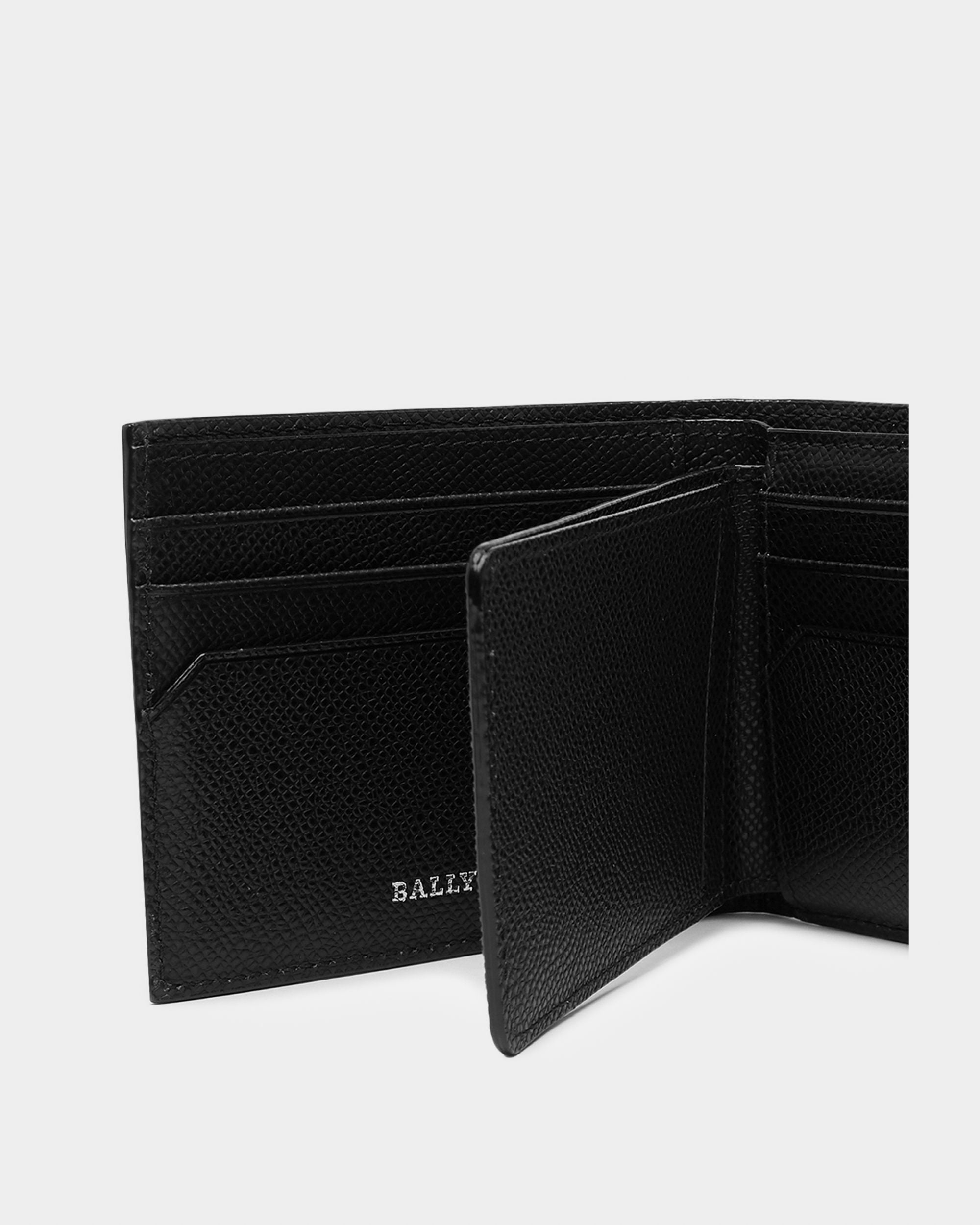 Bally Global - Tydan Leather Wallet In Black - Black