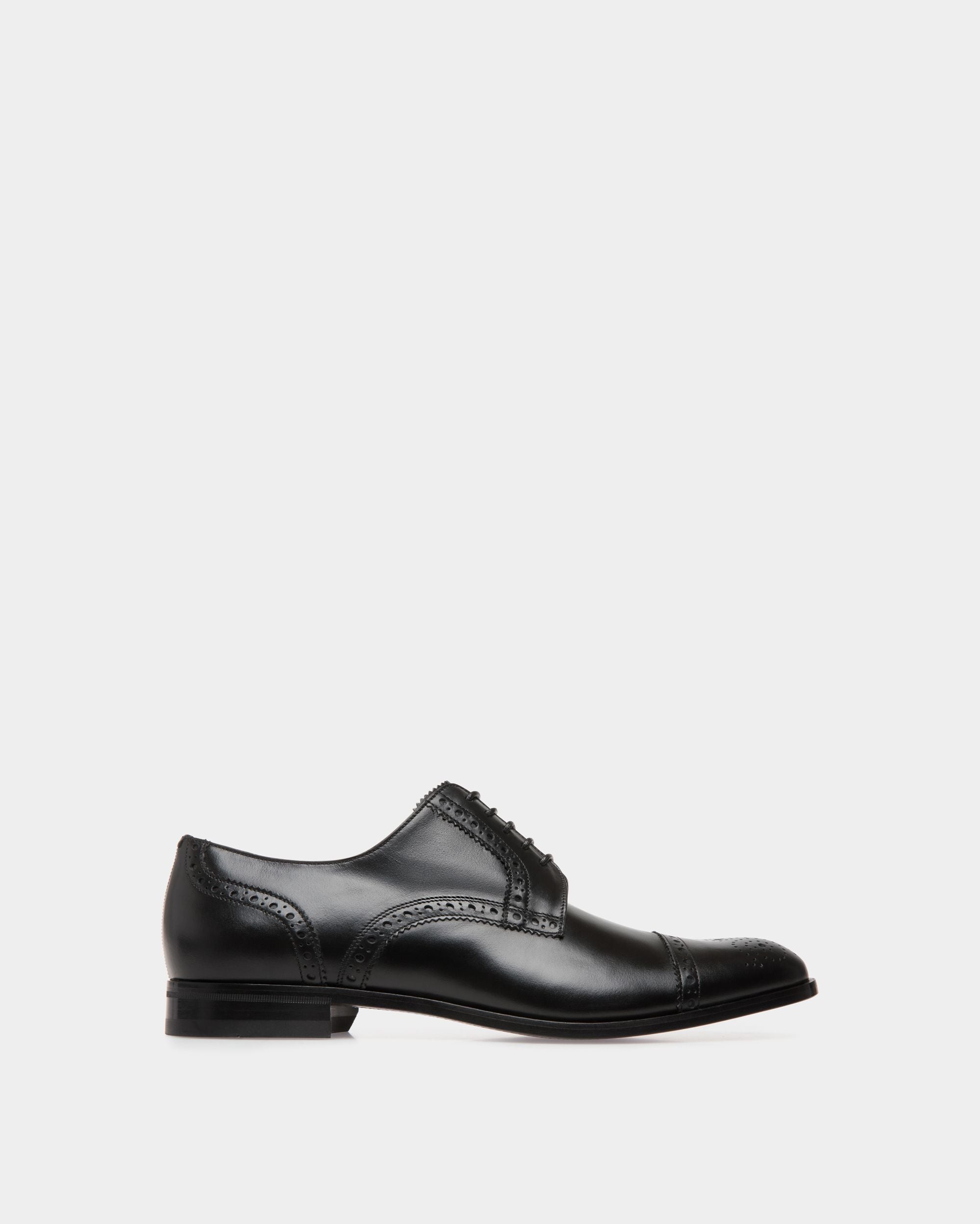 Bally Global - Derby In Black Leather - Black