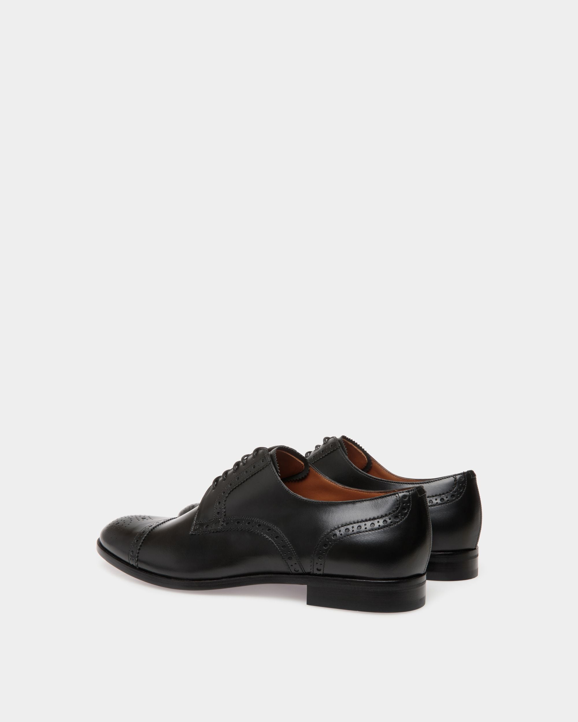 Bally Global - Derby In Black Leather - Black