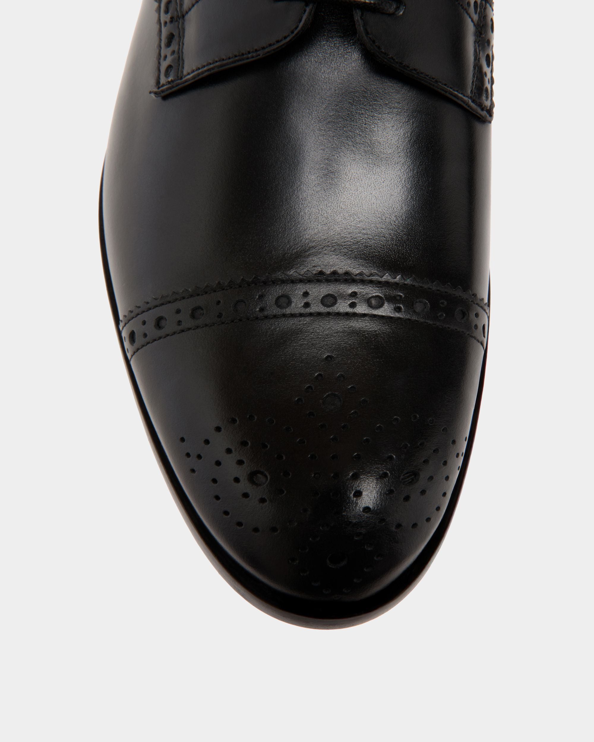 Bally Global - Derby In Black Leather - Black