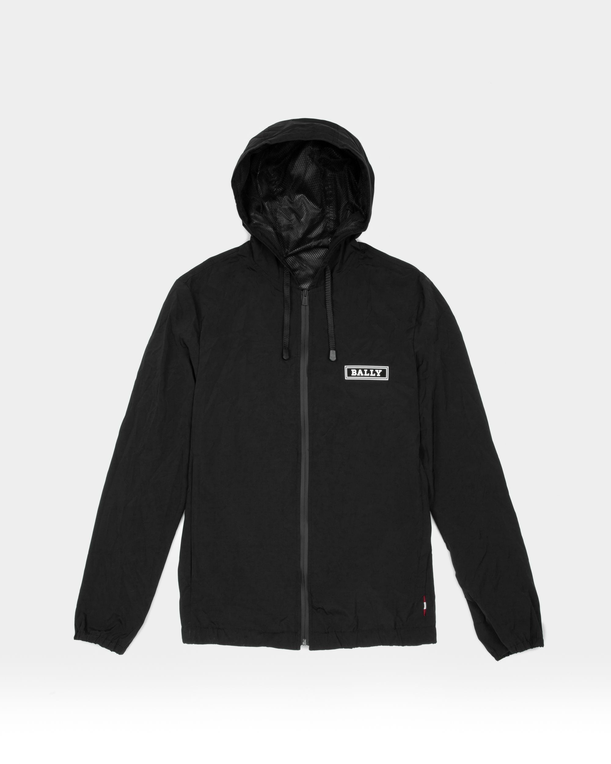 Bally Global - Techno Nylon Jacket In Black - Black