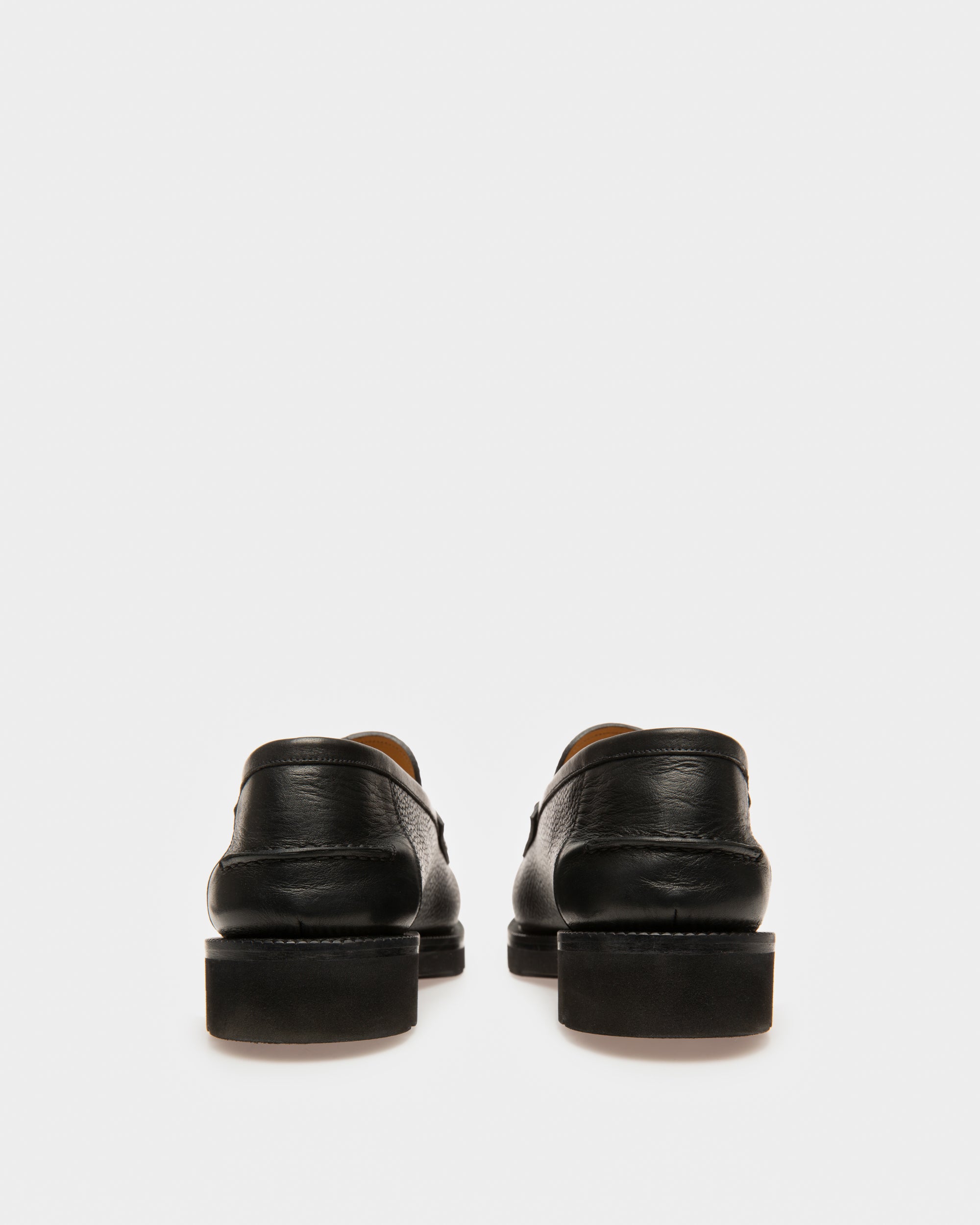 Bally Global - Noah Leather Loafers In Black - Black
