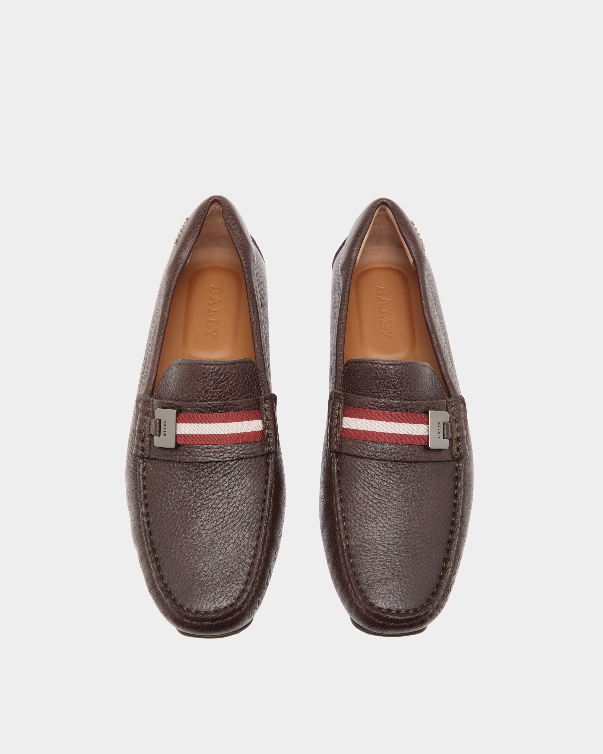 Bally Global - Pilot Drivers In Brown Leather - Brown