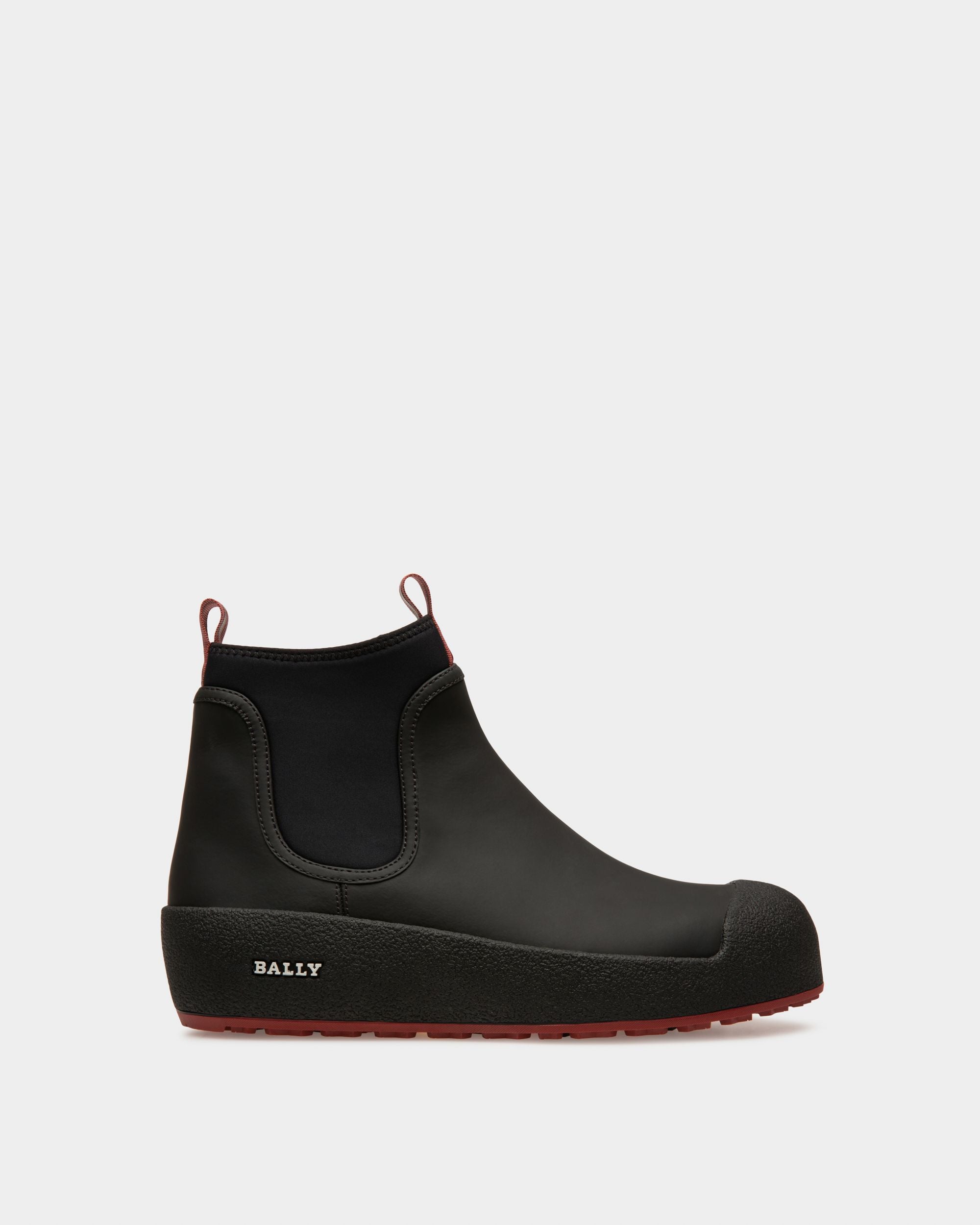 Bally Global - Cubrid Bottes De Neige En Cuir Noir - Noir