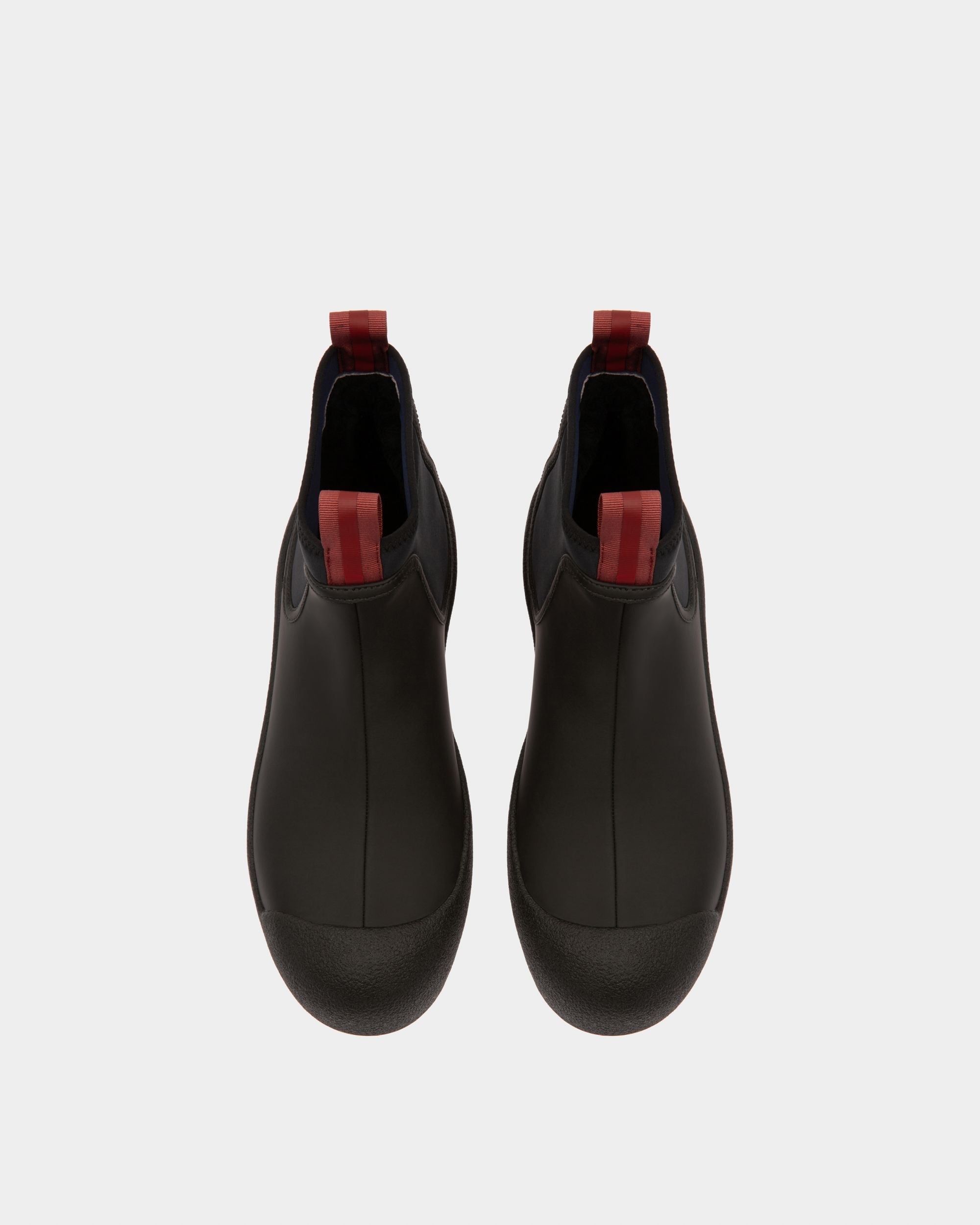 Bally Global - Cubrid Bottes De Neige En Cuir Noir - Noir