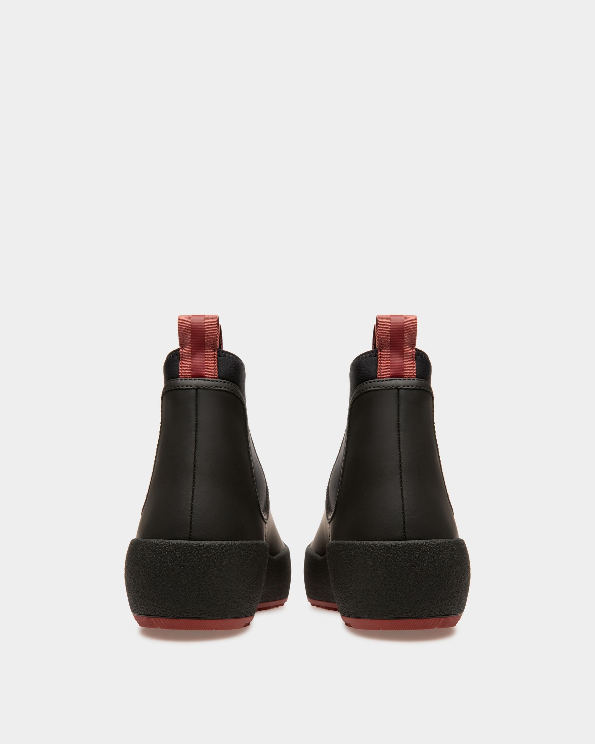 Bally Global - Cubrid Bottes De Neige En Cuir Noir - Noir